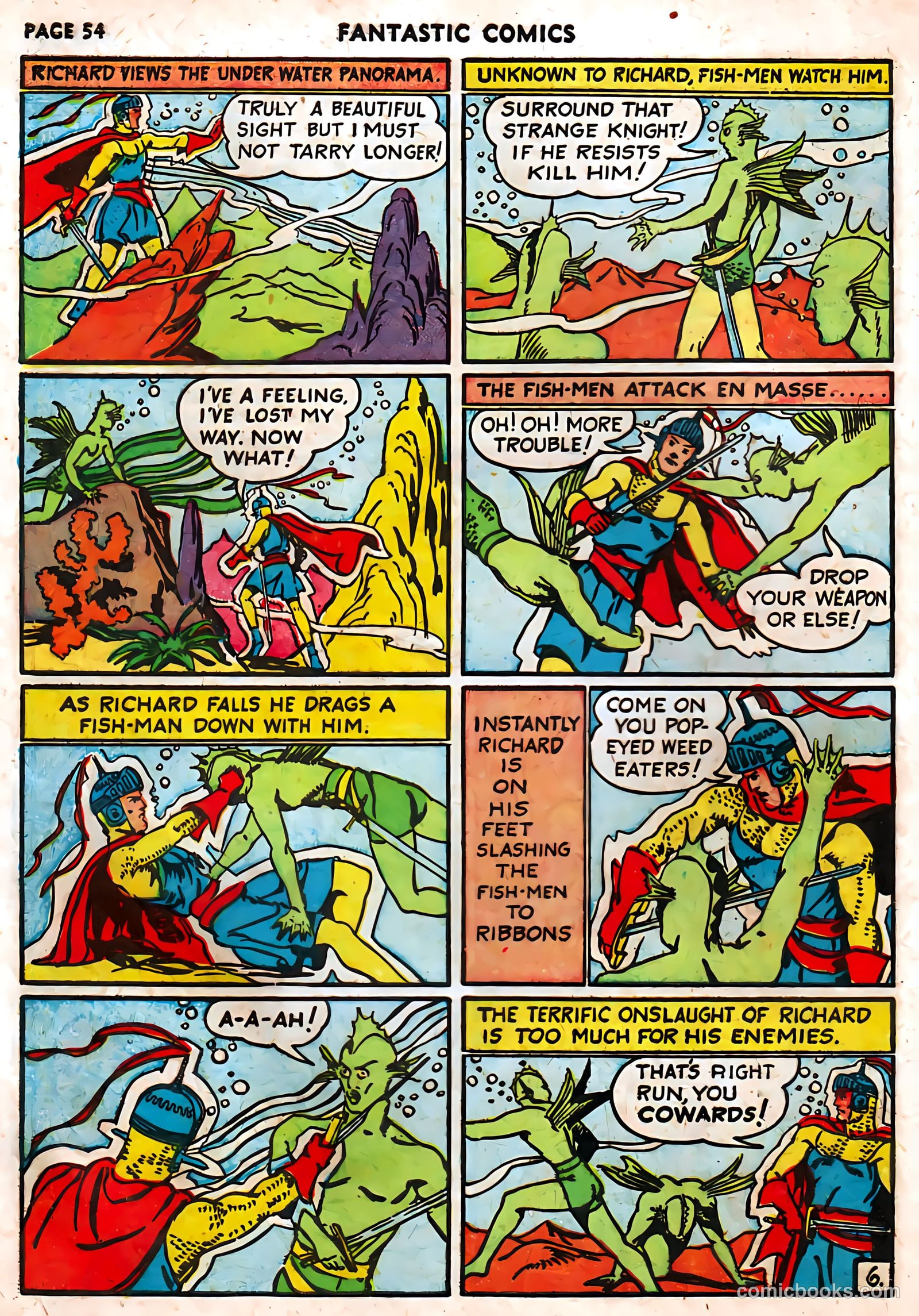 Fantastic Comics #17 (1941) — page 55 of 67