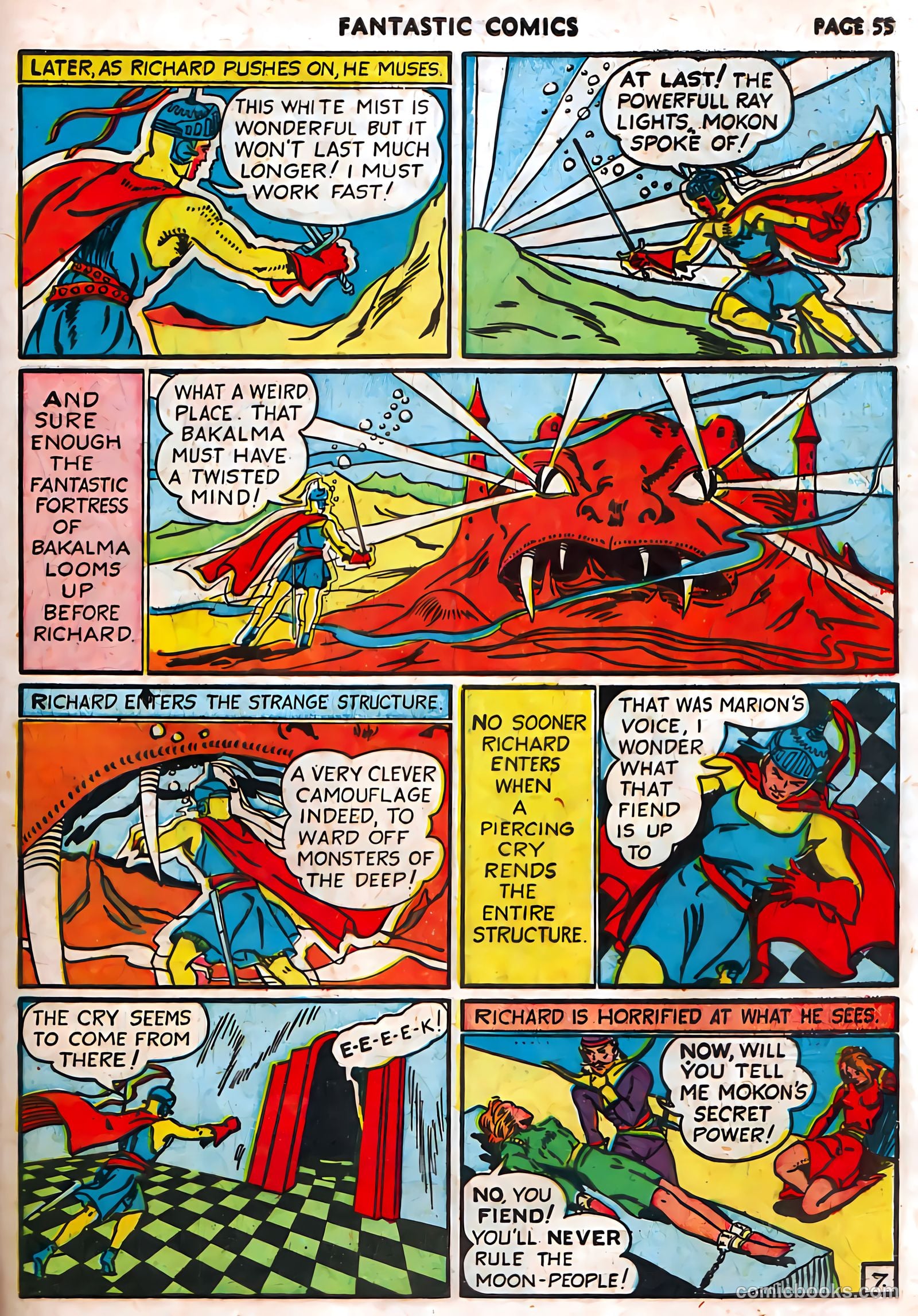 Fantastic Comics #17 (1941) — page 56 of 67
