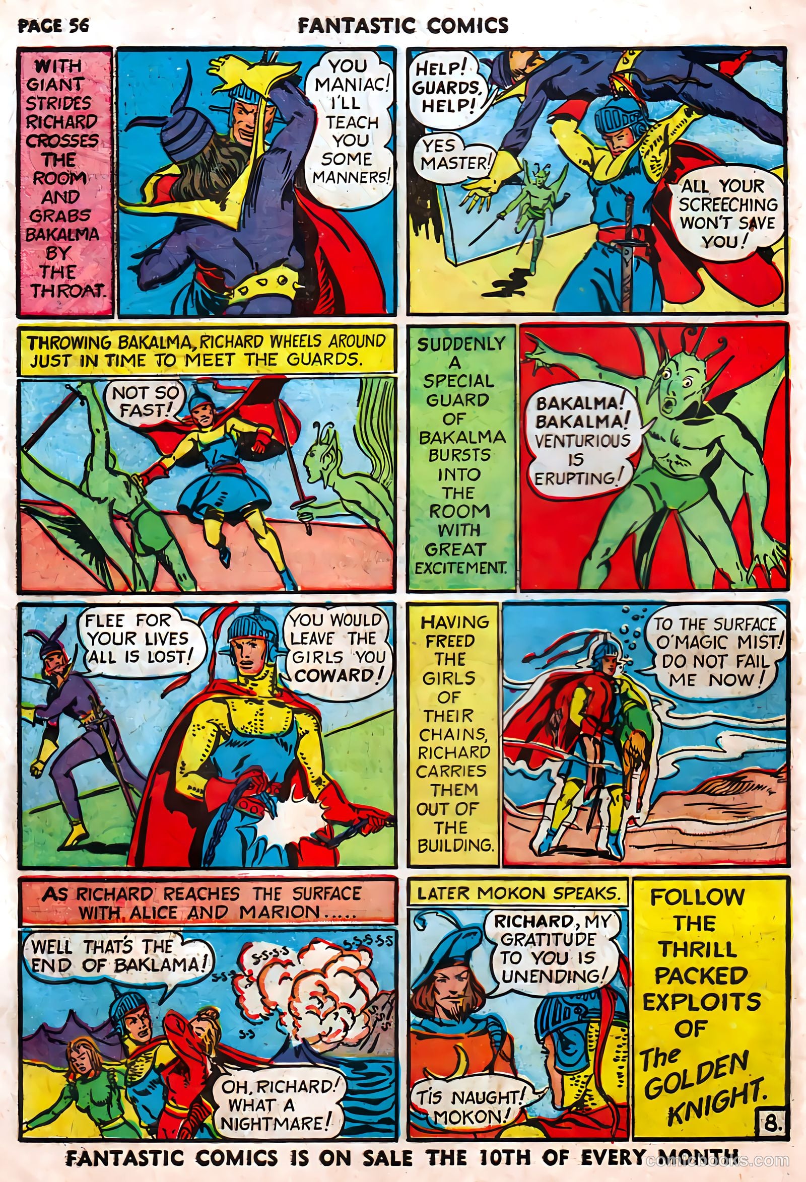 Fantastic Comics #17 (1941) — page 57 of 67