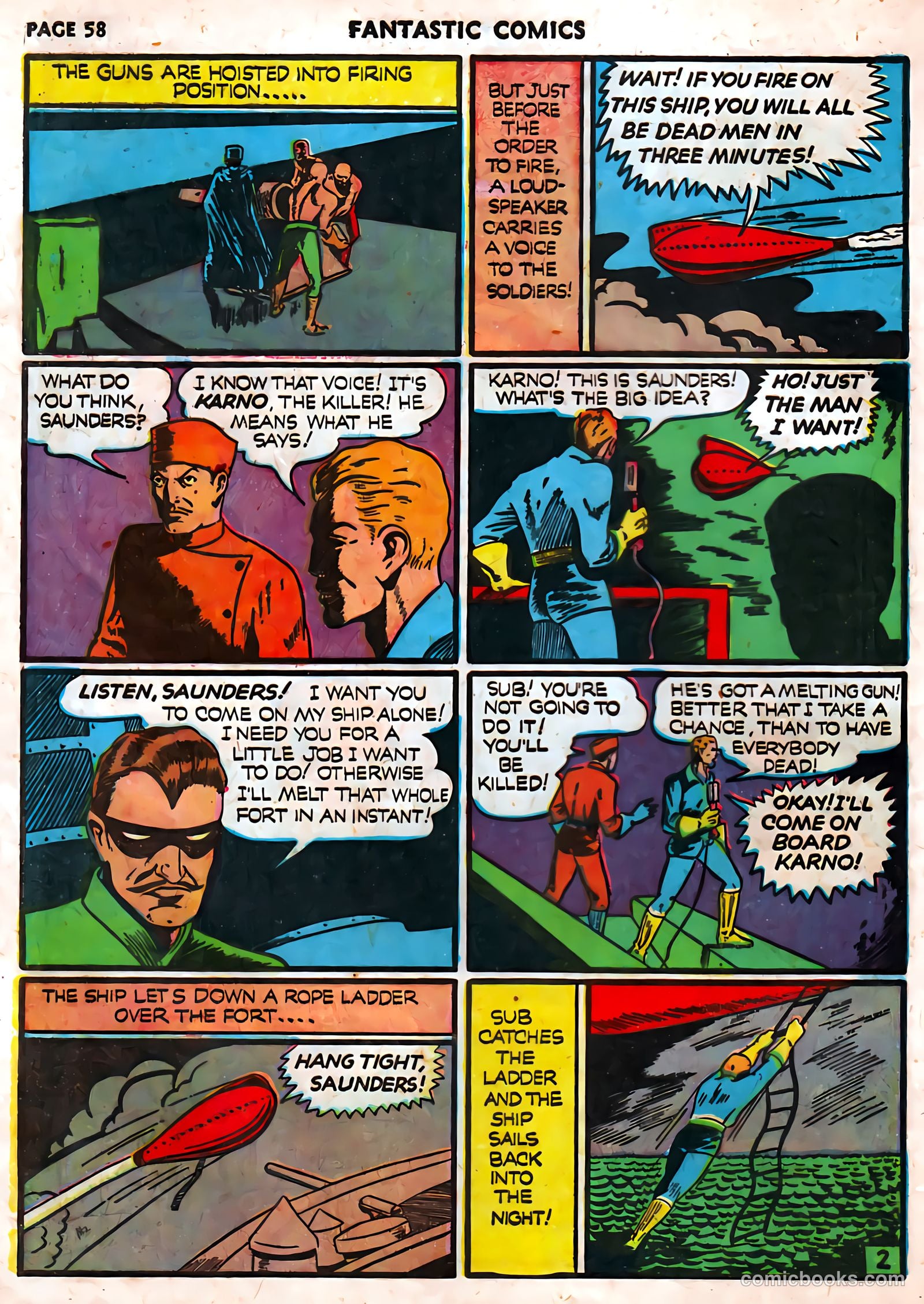 Fantastic Comics #17 (1941) — page 59 of 67
