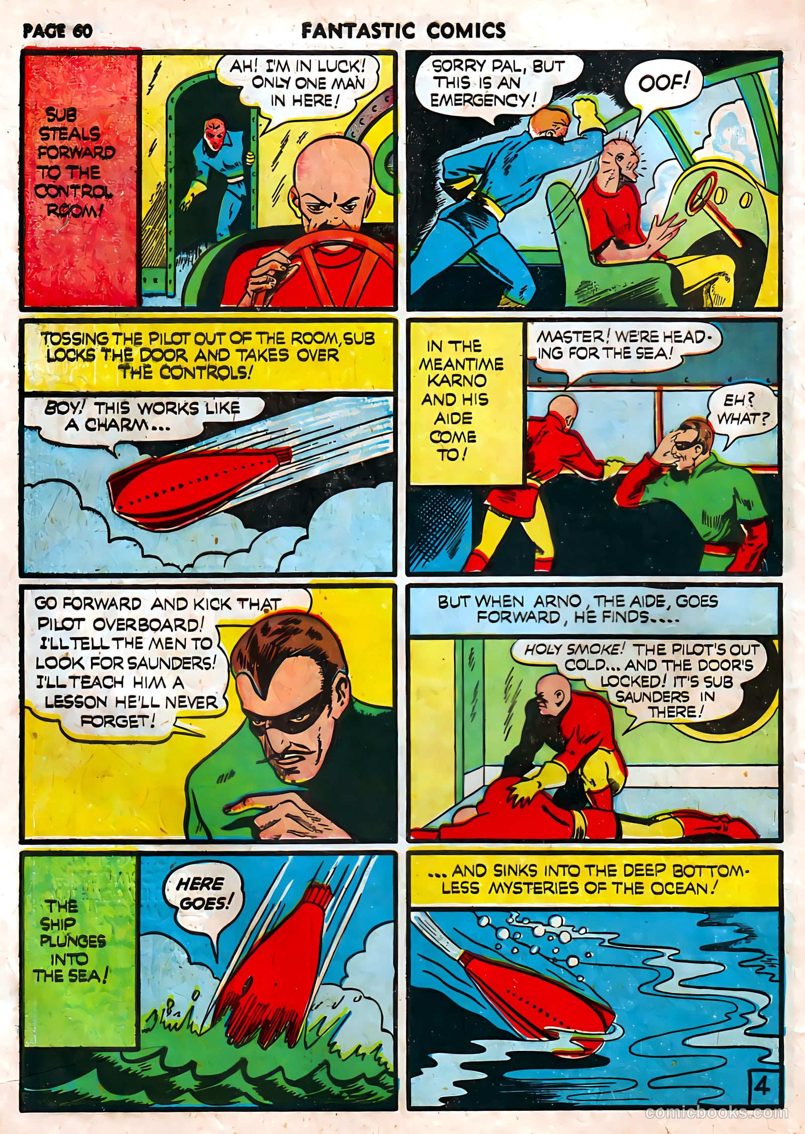 Fantastic Comics #17 (1941) — page 61 of 67