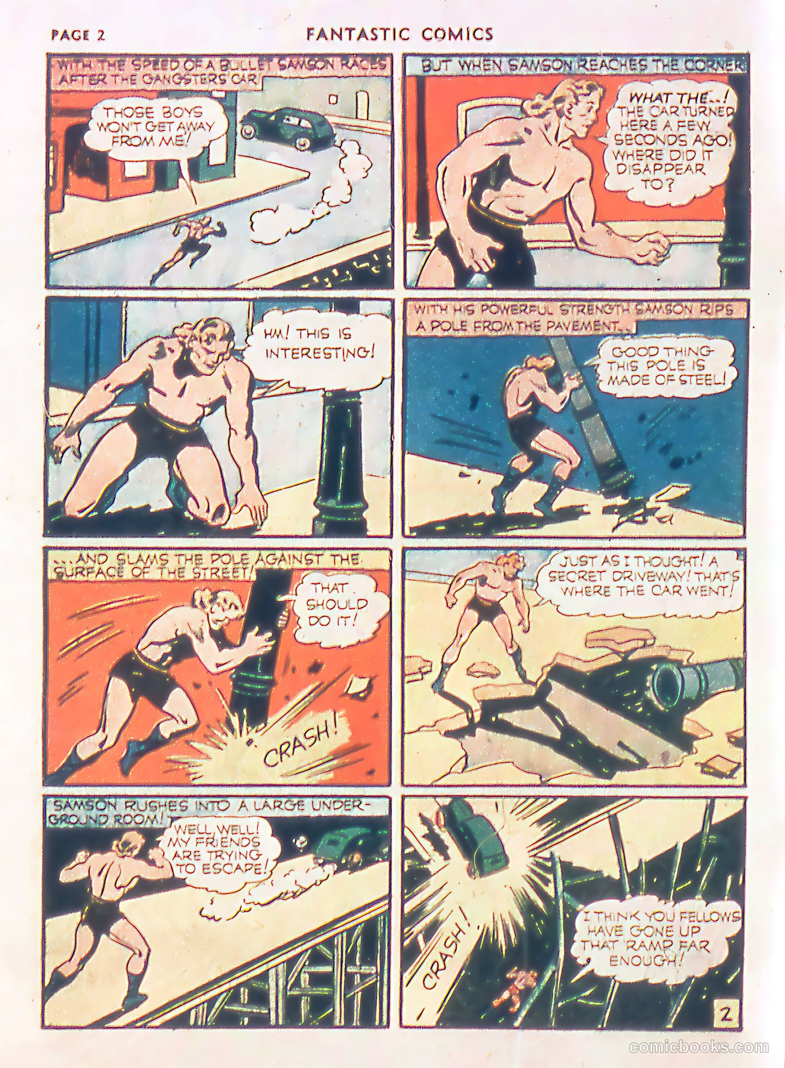 Fantastic Comics #18 (1941) — page 4 of 69