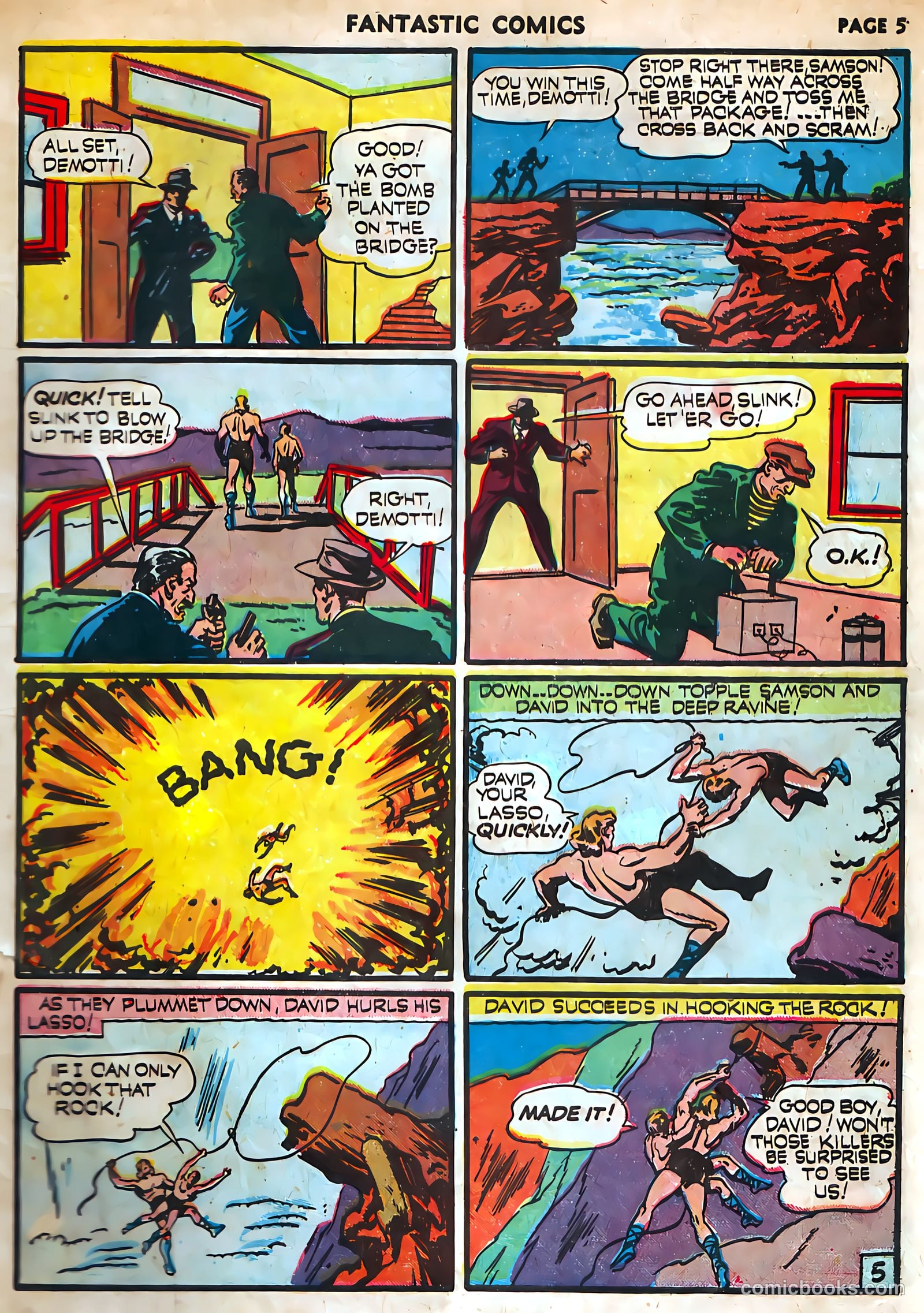 Fantastic Comics #18 (1941) — page 7 of 69