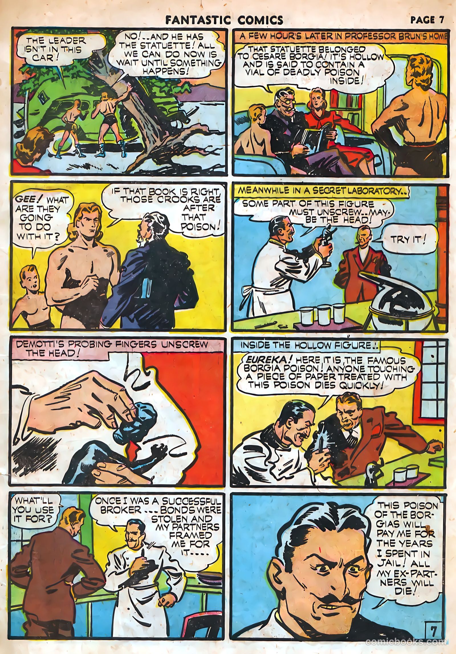Fantastic Comics #18 (1941) — page 9 of 69