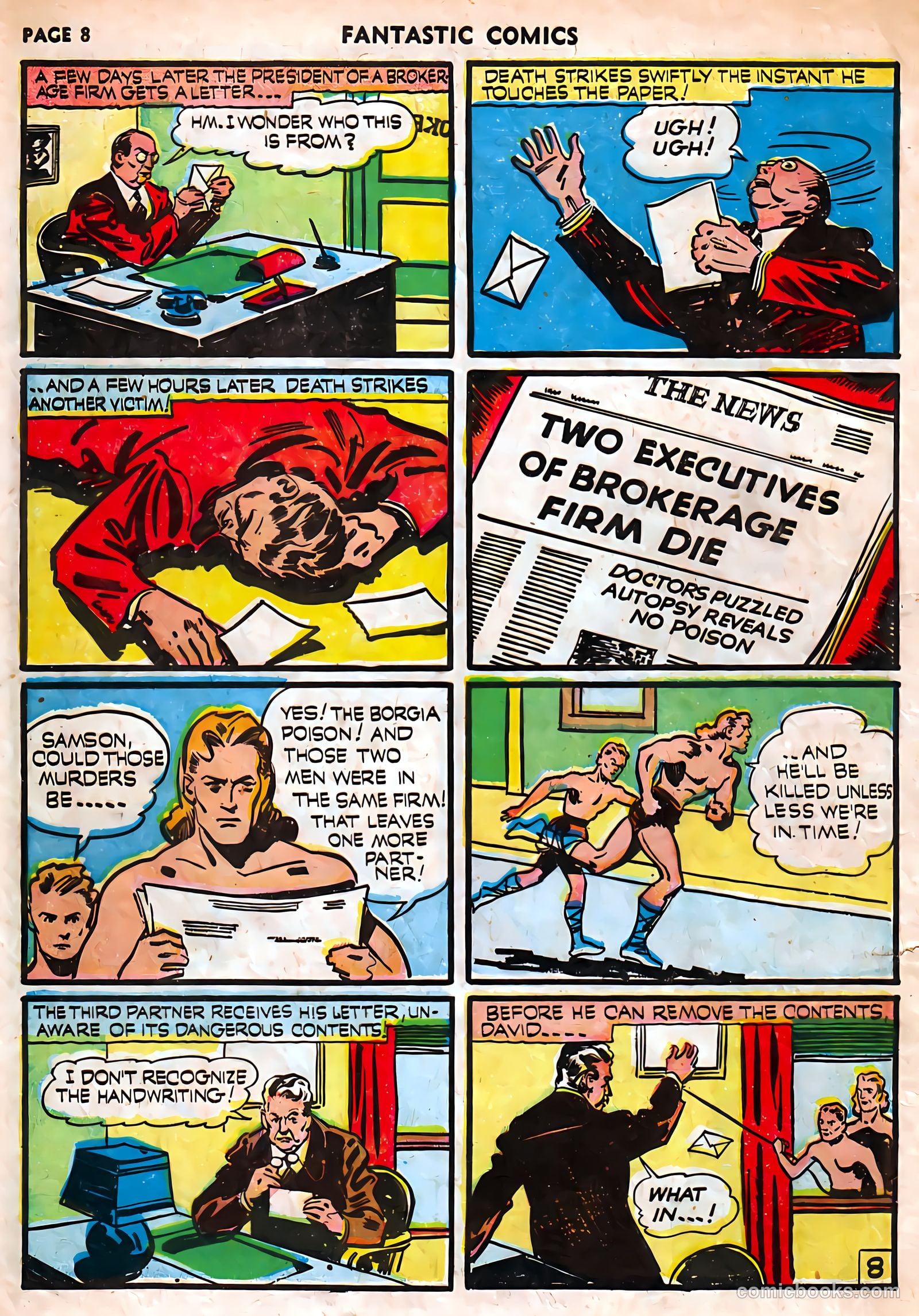 Fantastic Comics #18 (1941) — page 10 of 69