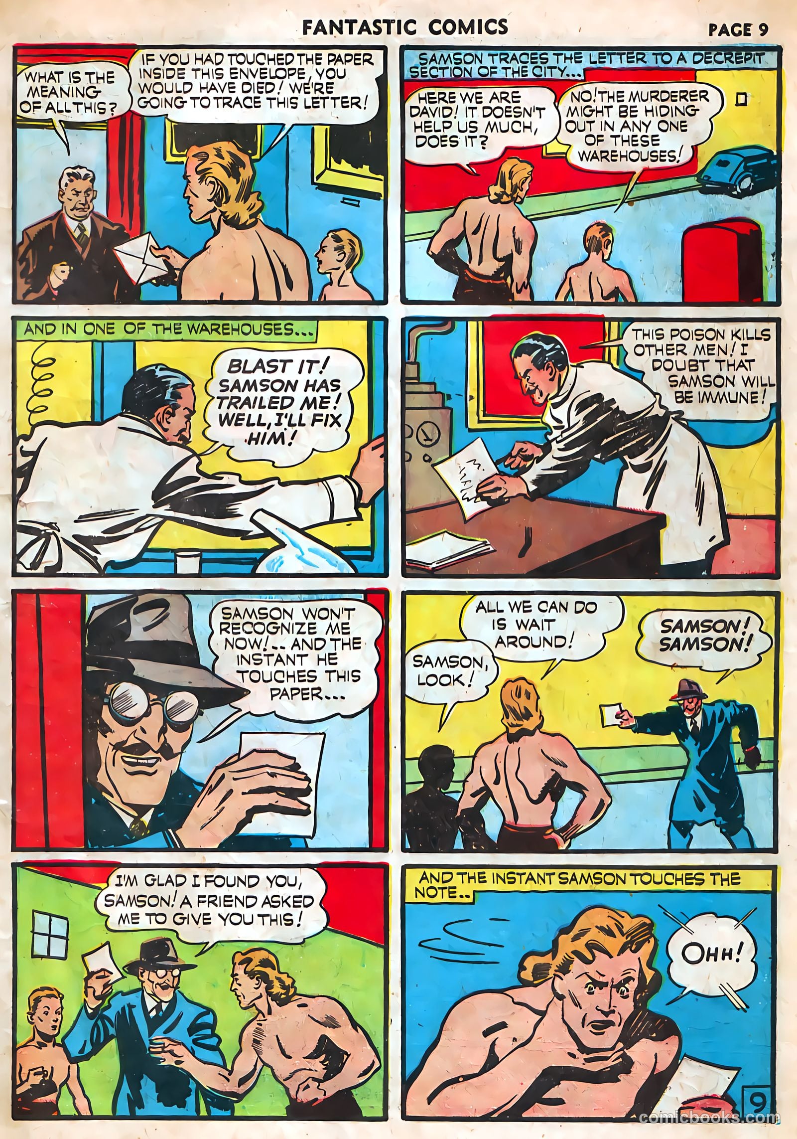 Fantastic Comics #18 (1941) — page 11 of 69