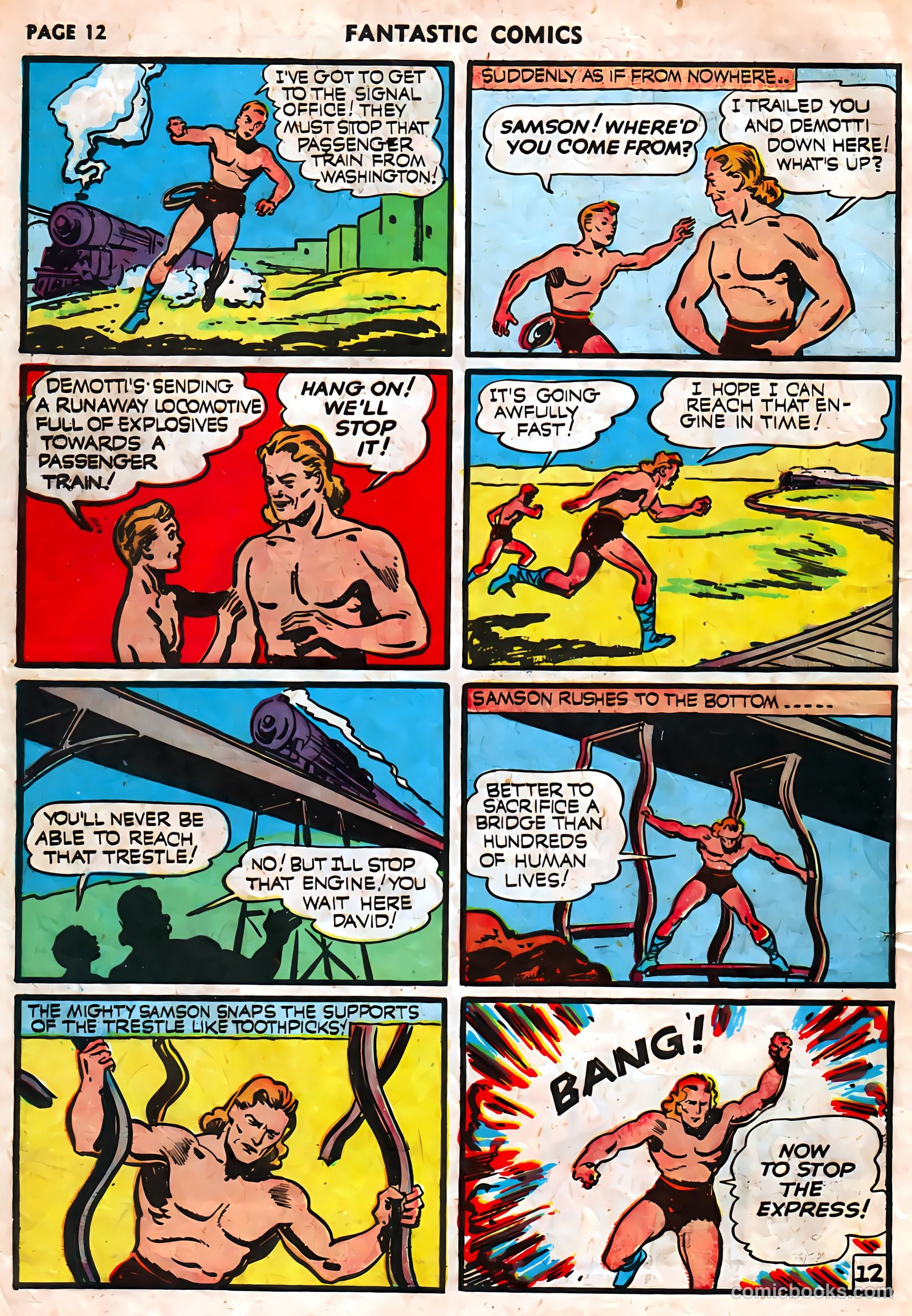 Fantastic Comics #18 (1941) — page 14 of 69