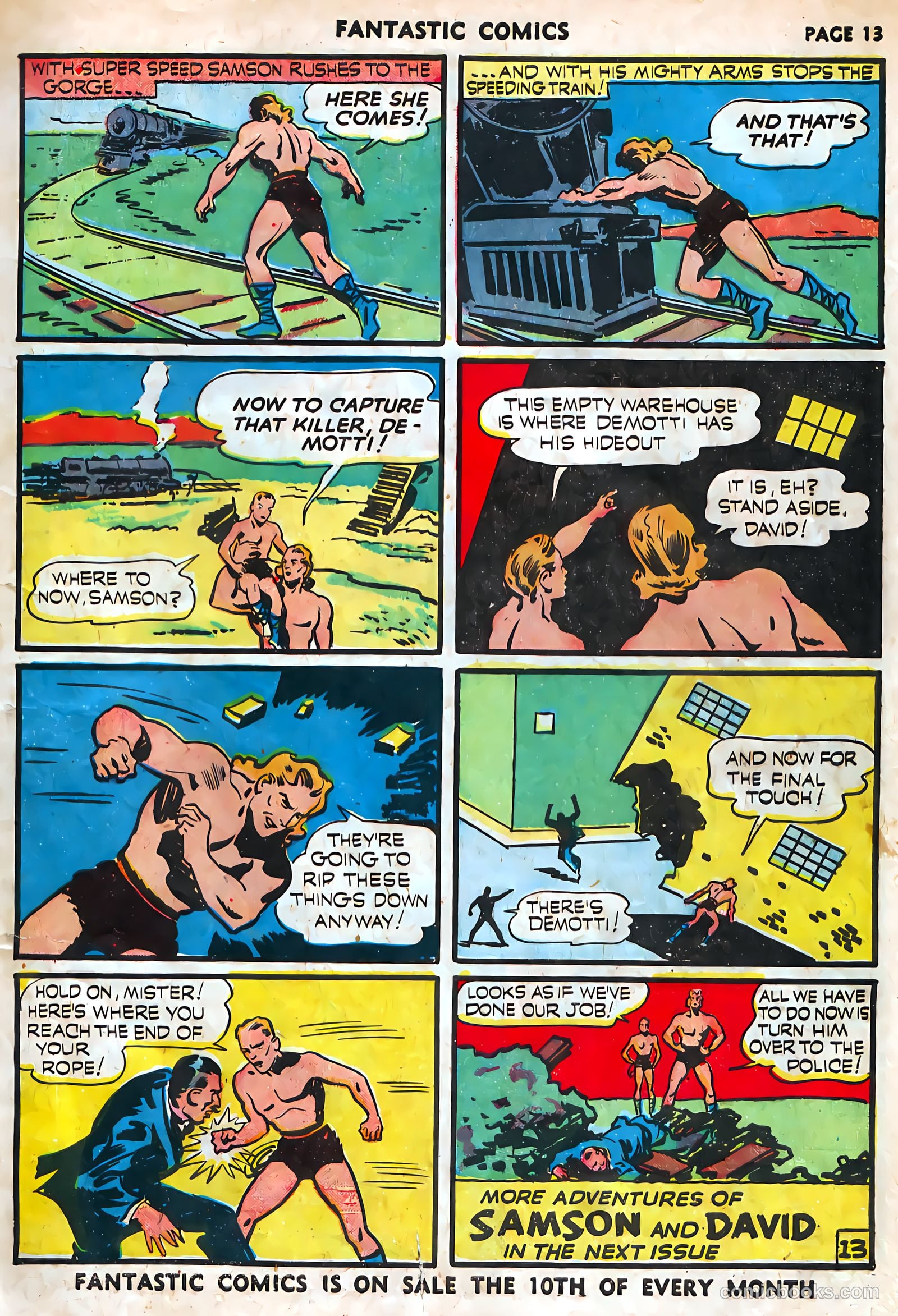 Fantastic Comics #18 (1941) — page 15 of 69