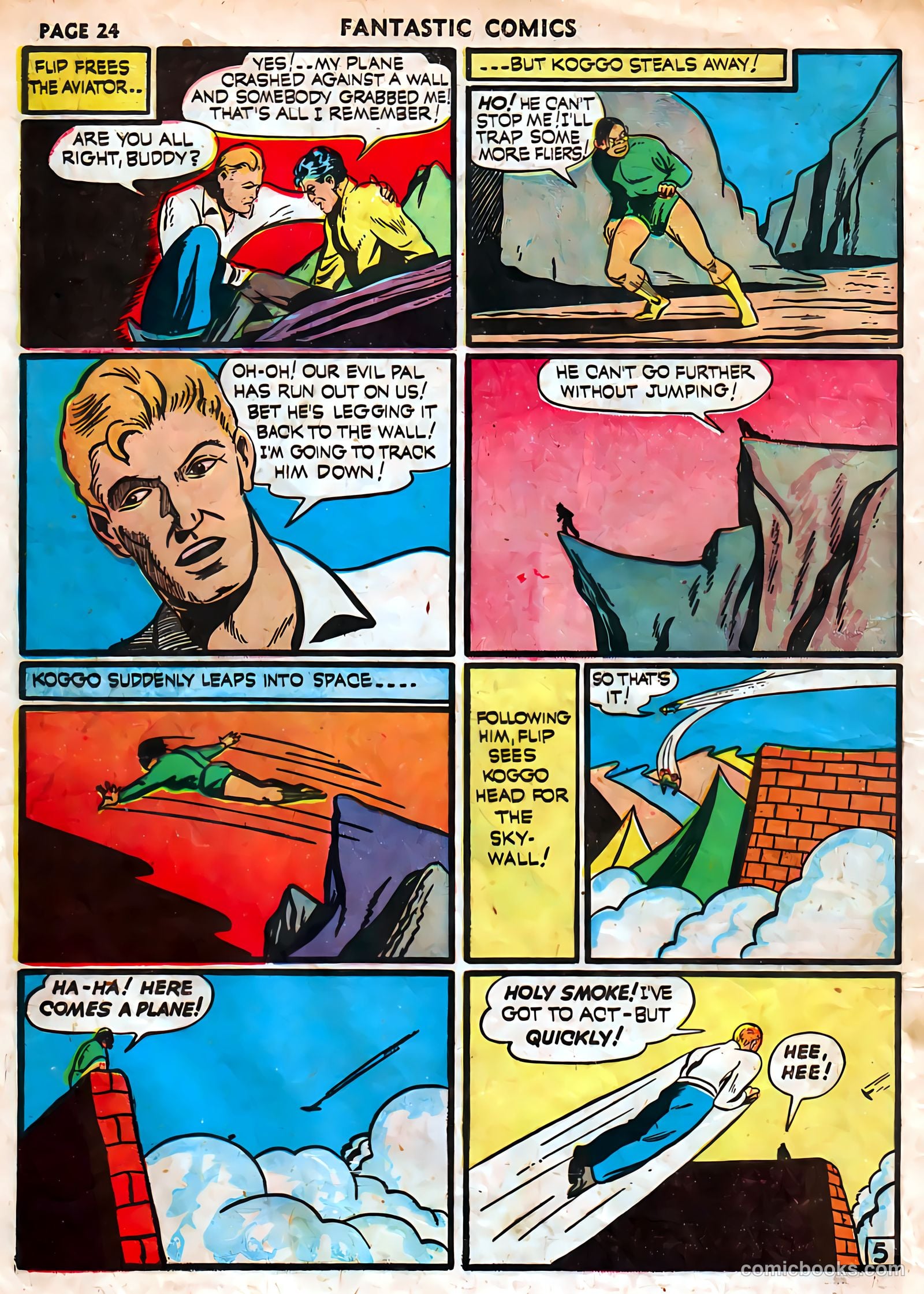 Fantastic Comics #18 (1941) — page 26 of 69