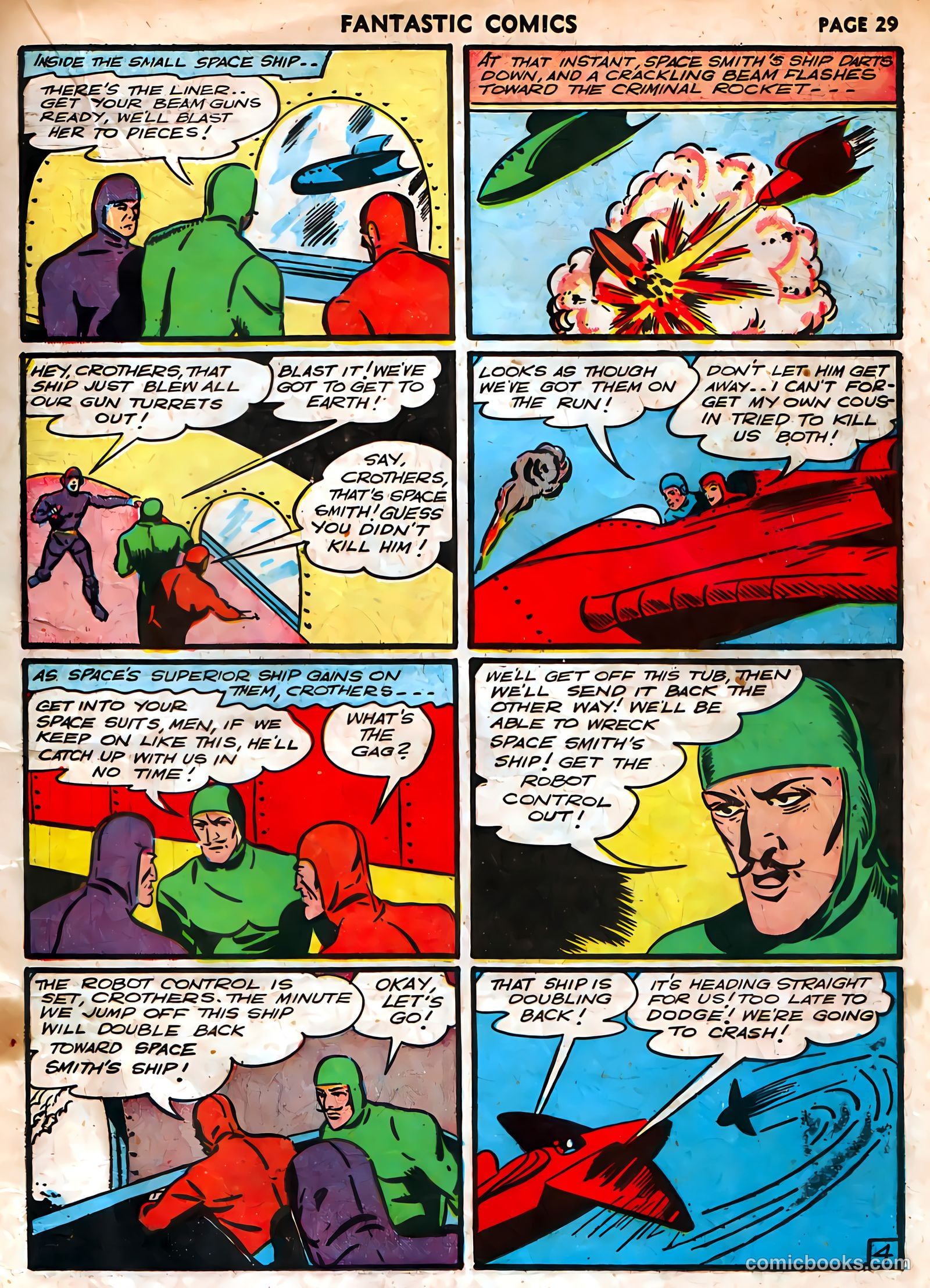 Fantastic Comics #18 (1941) — page 31 of 69