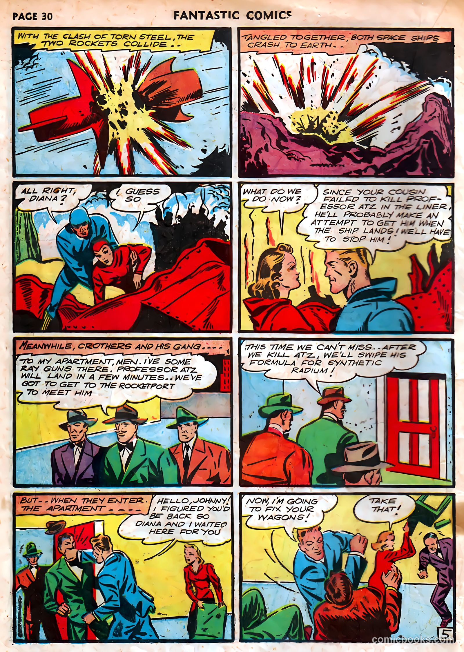 Fantastic Comics #18 (1941) — page 32 of 69