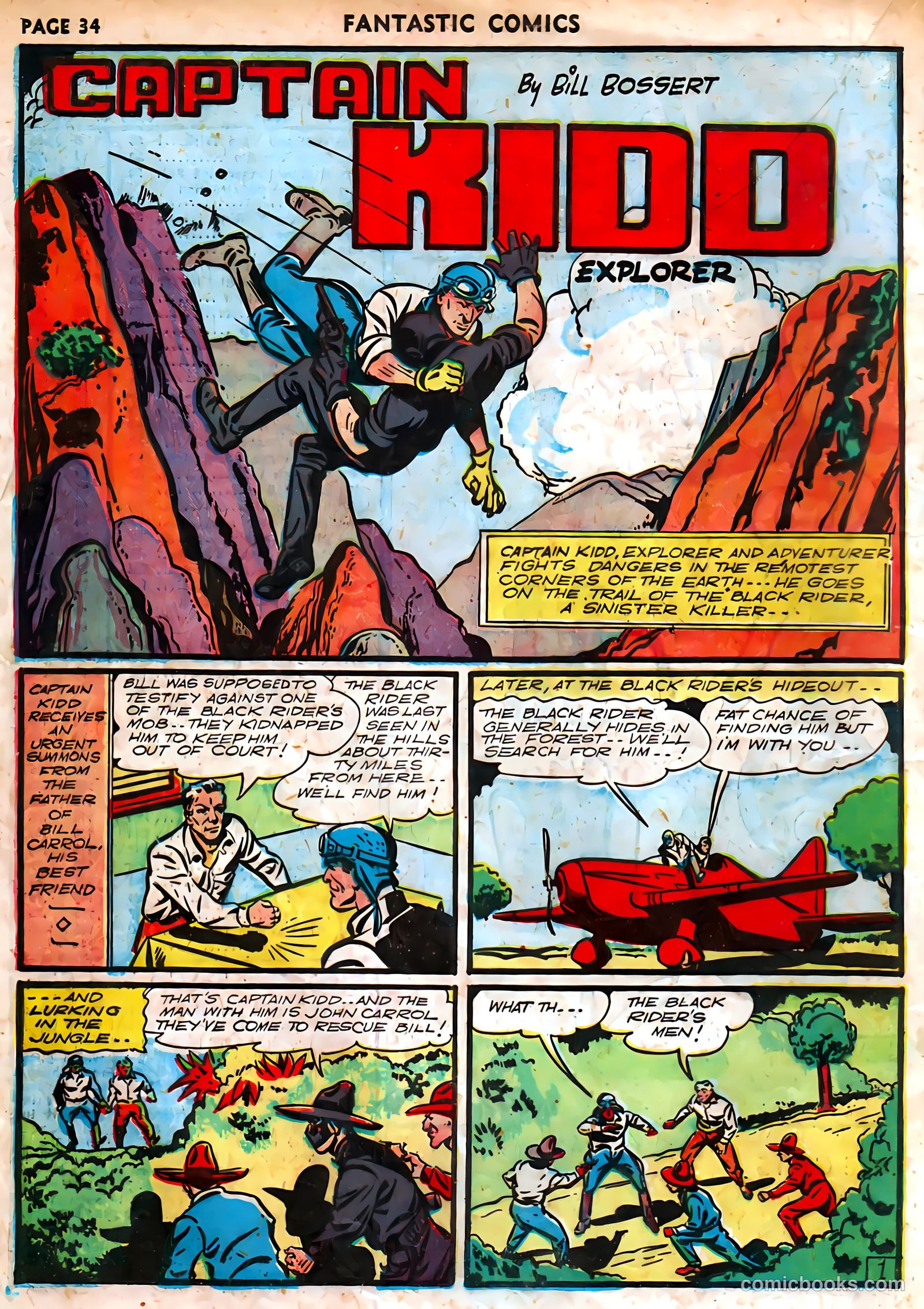 Fantastic Comics #18 (1941) — page 36 of 69