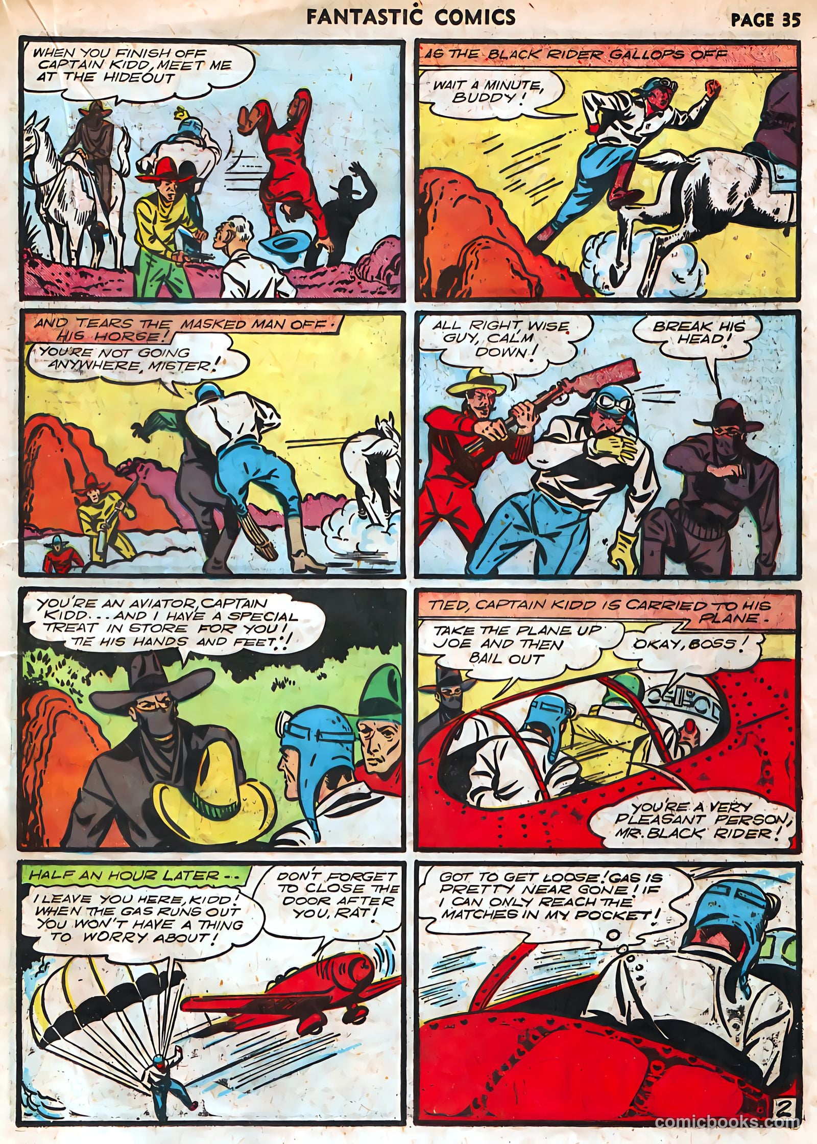 Fantastic Comics #18 (1941) — page 37 of 69