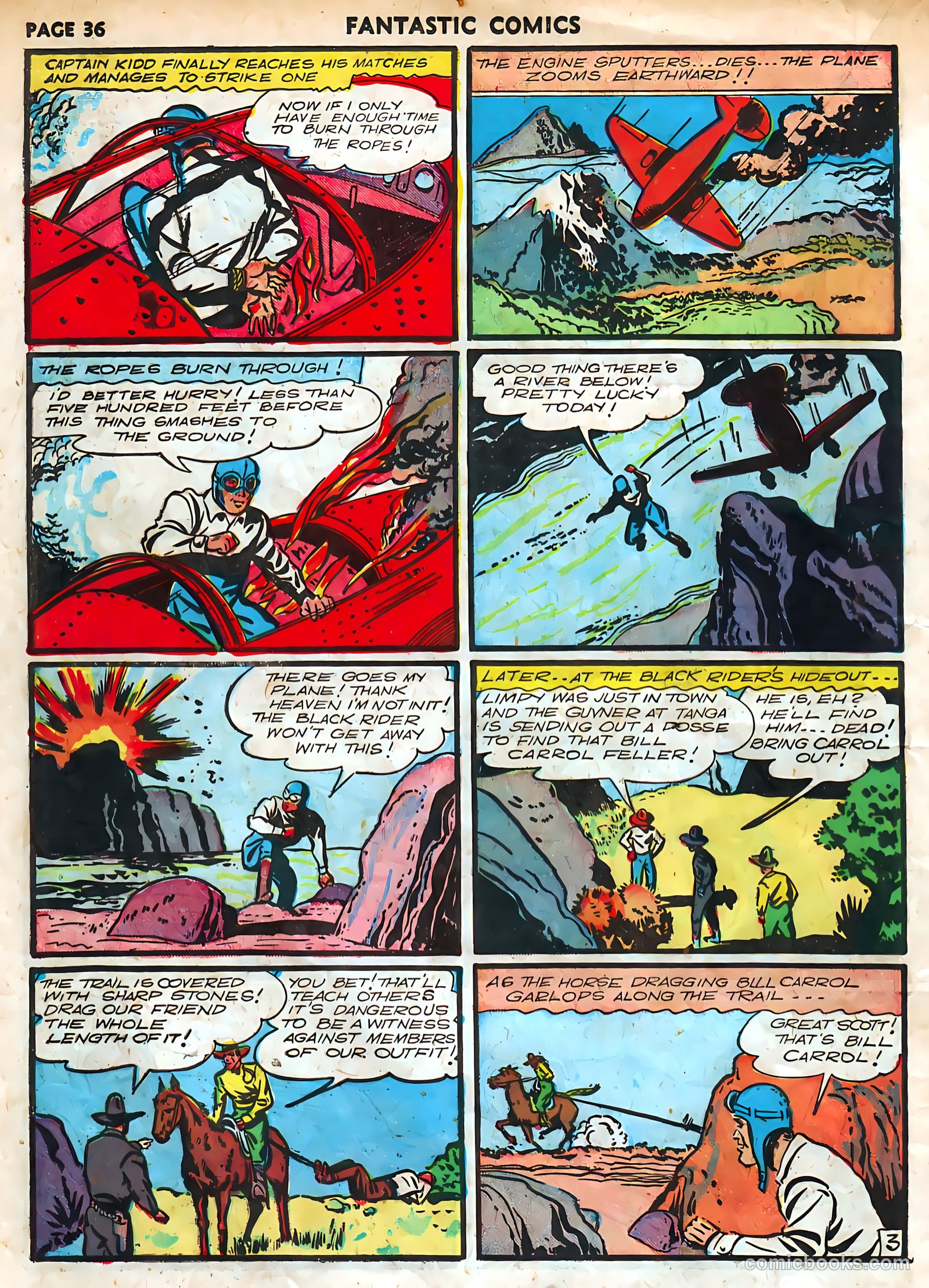 Fantastic Comics #18 (1941) — page 38 of 69