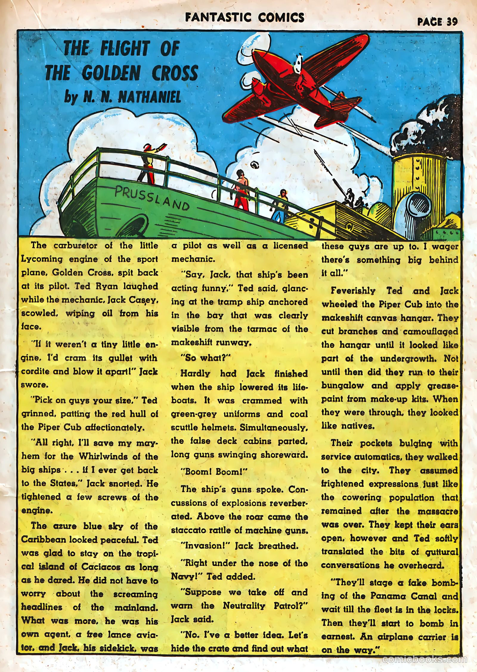 Fantastic Comics #18 (1941) — page 41 of 69