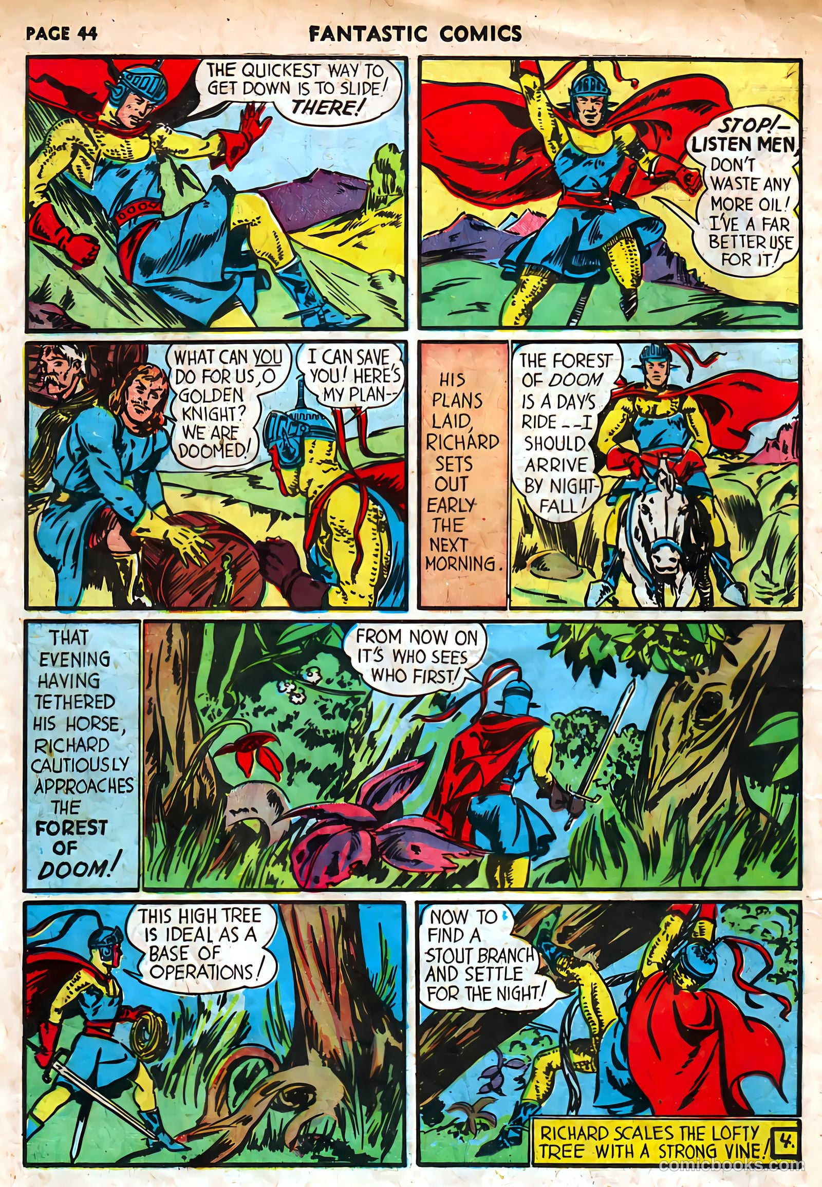 Fantastic Comics #18 (1941) — page 46 of 69