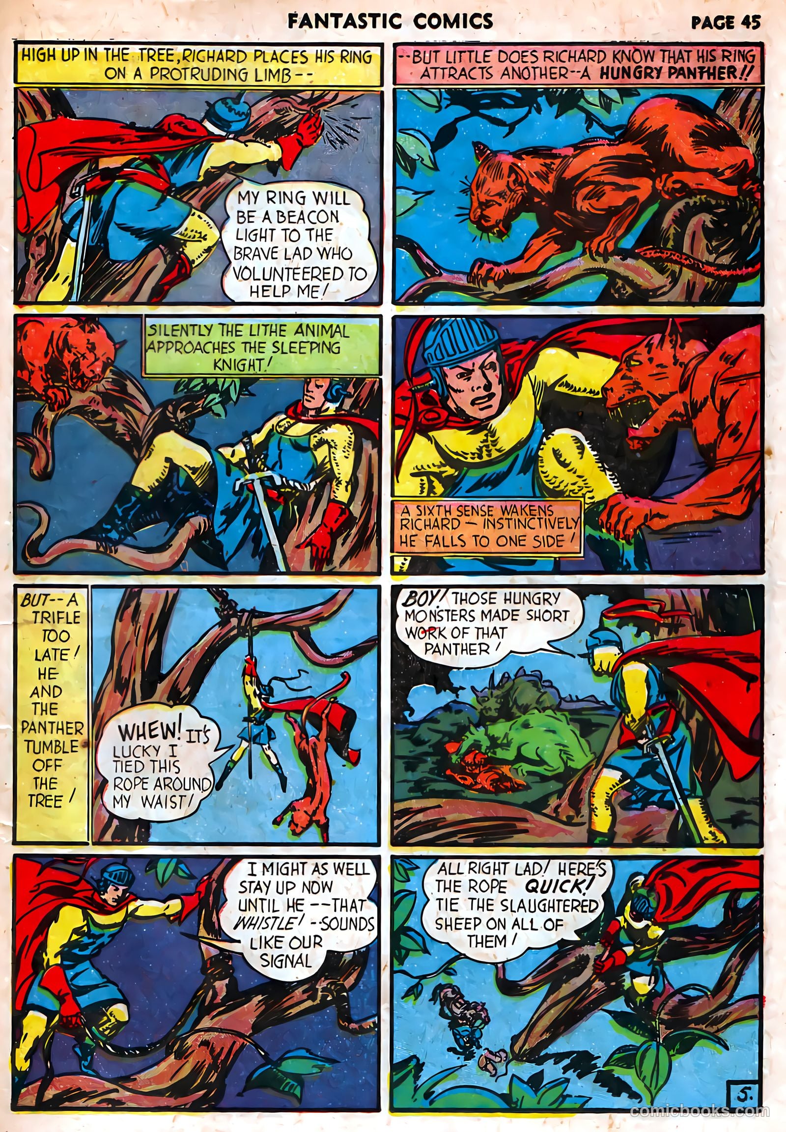 Fantastic Comics #18 (1941) — page 47 of 69