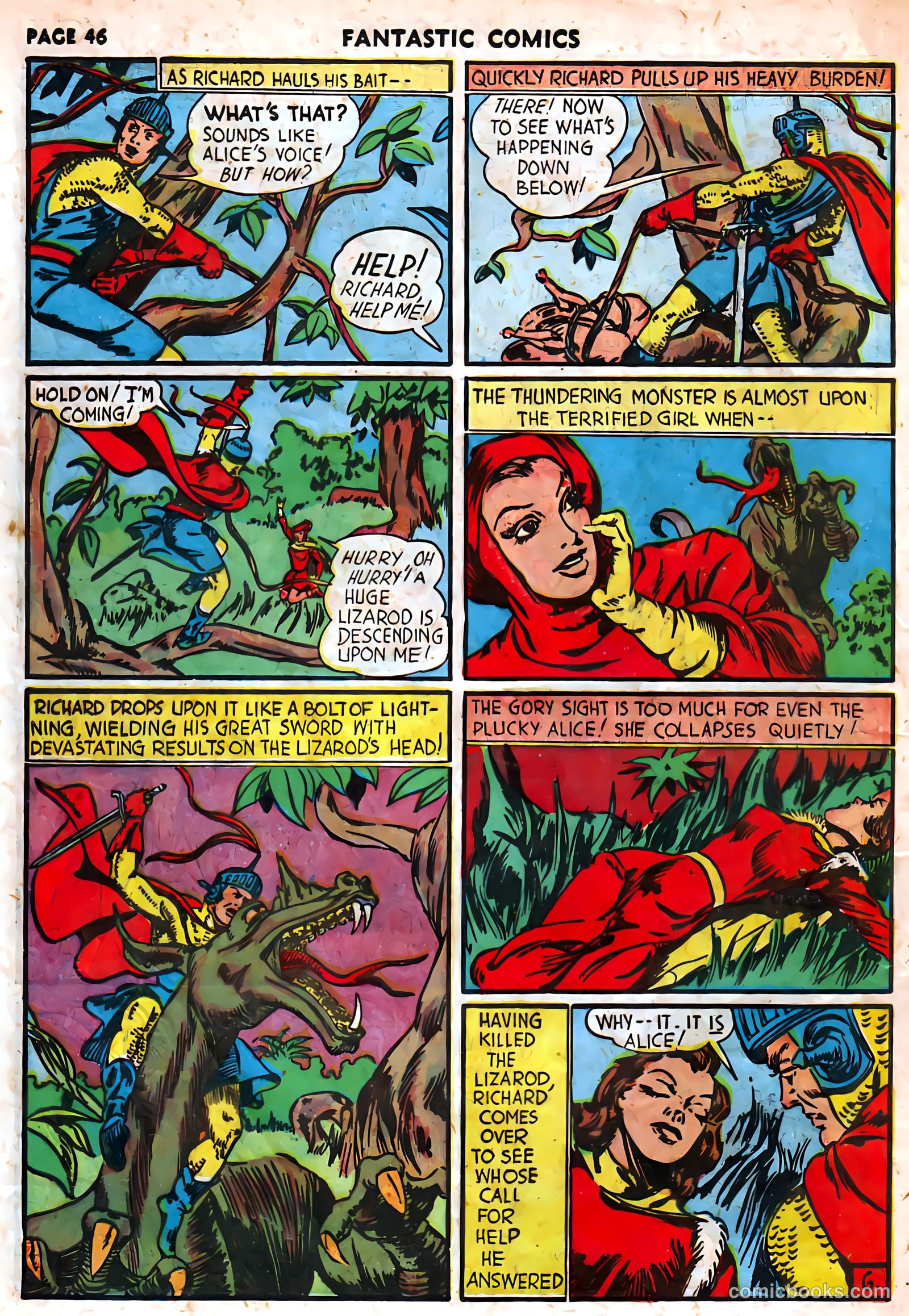 Fantastic Comics #18 (1941) — page 48 of 69