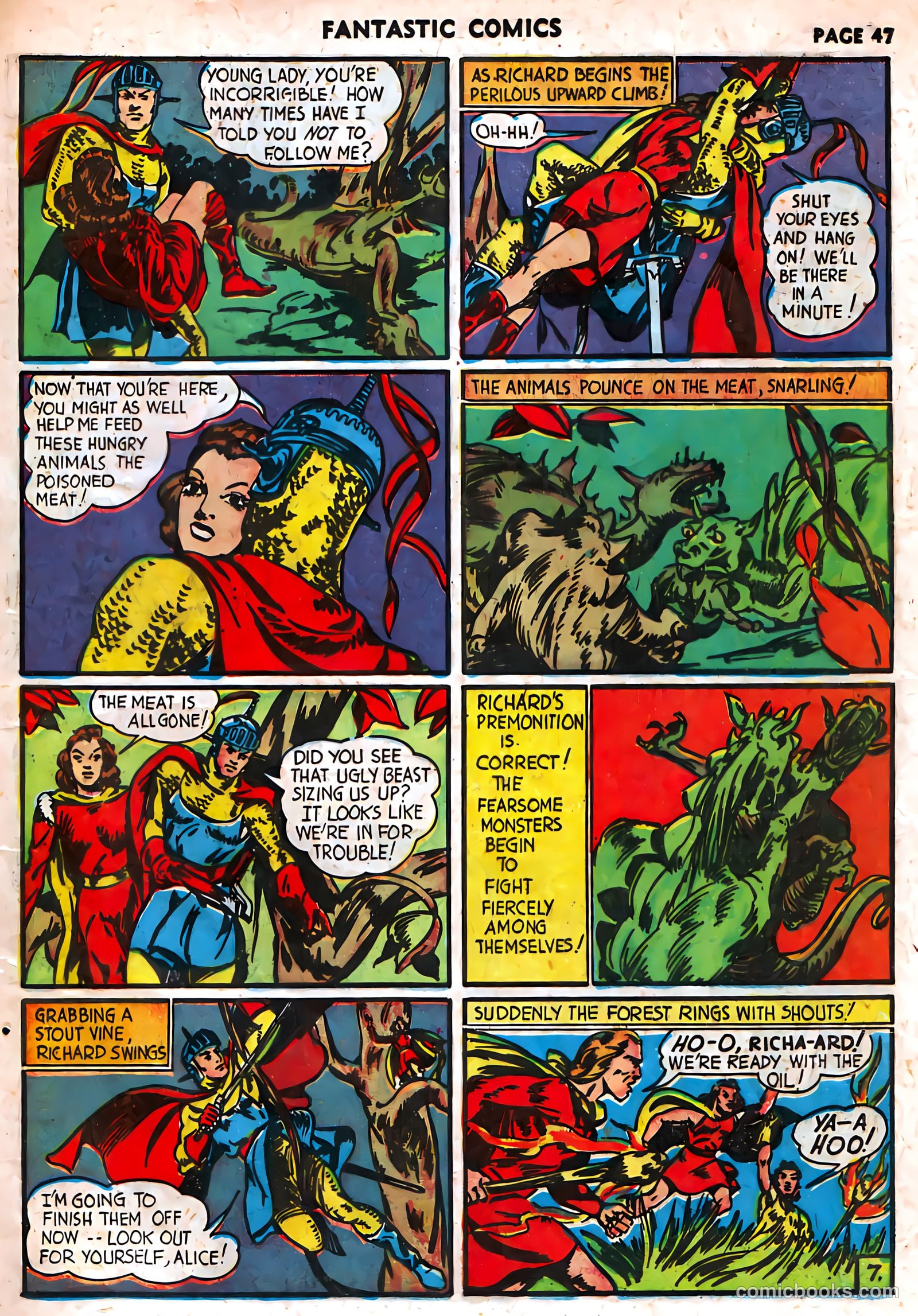 Fantastic Comics #18 (1941) — page 49 of 69