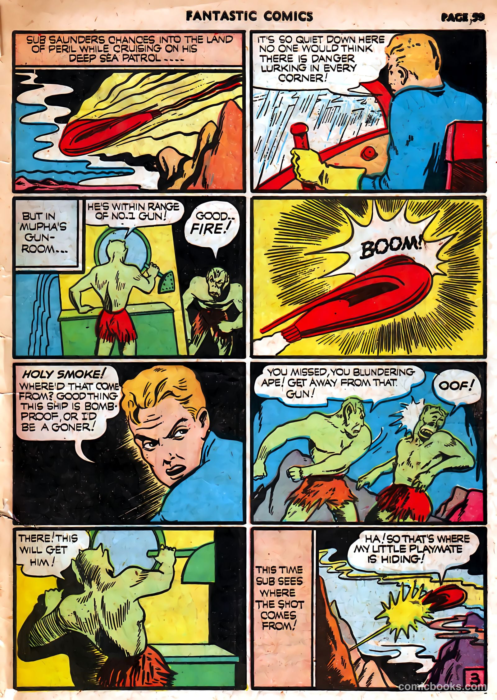 Fantastic Comics #18 (1941) — page 61 of 69