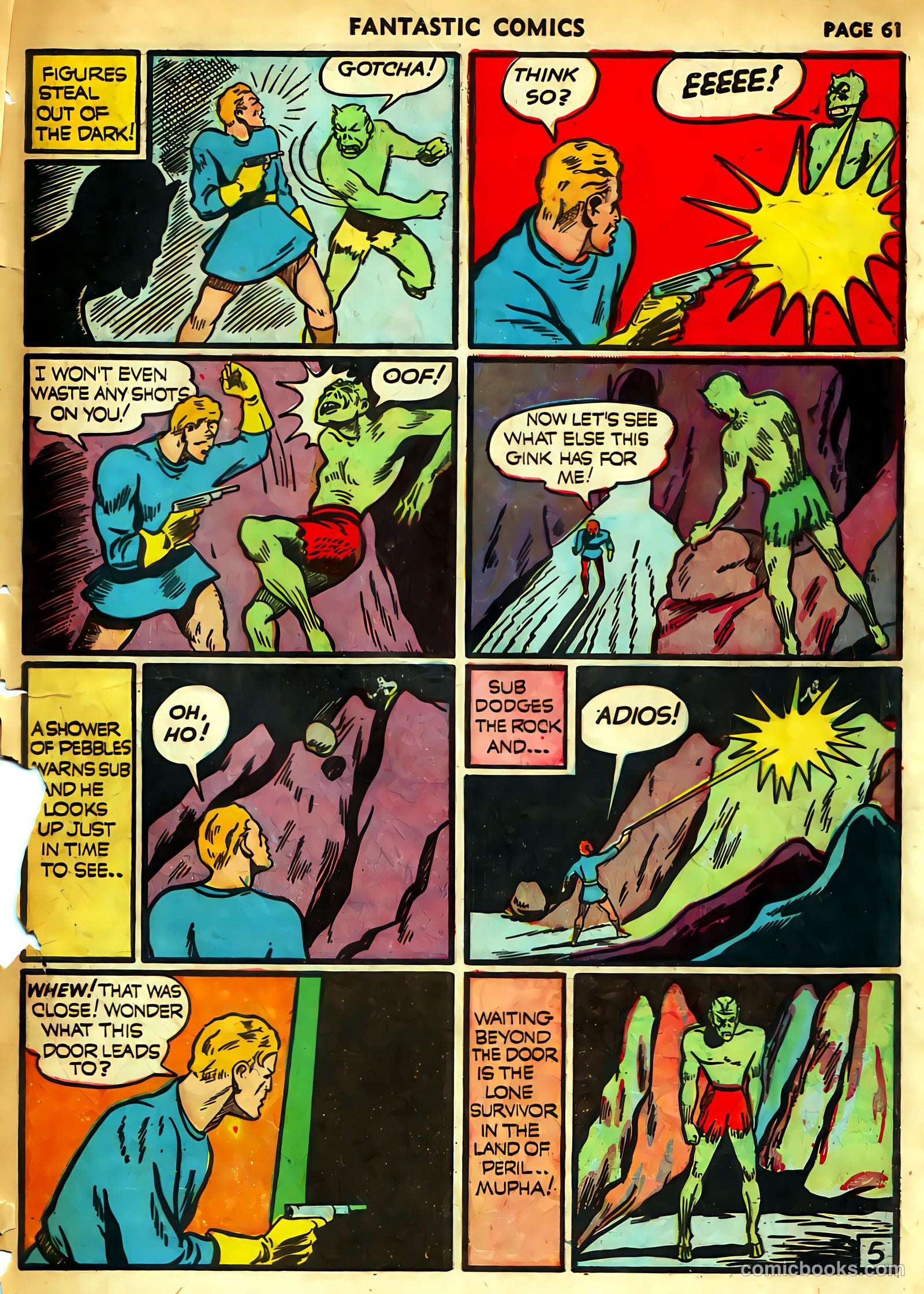 Fantastic Comics #18 (1941) — page 63 of 69