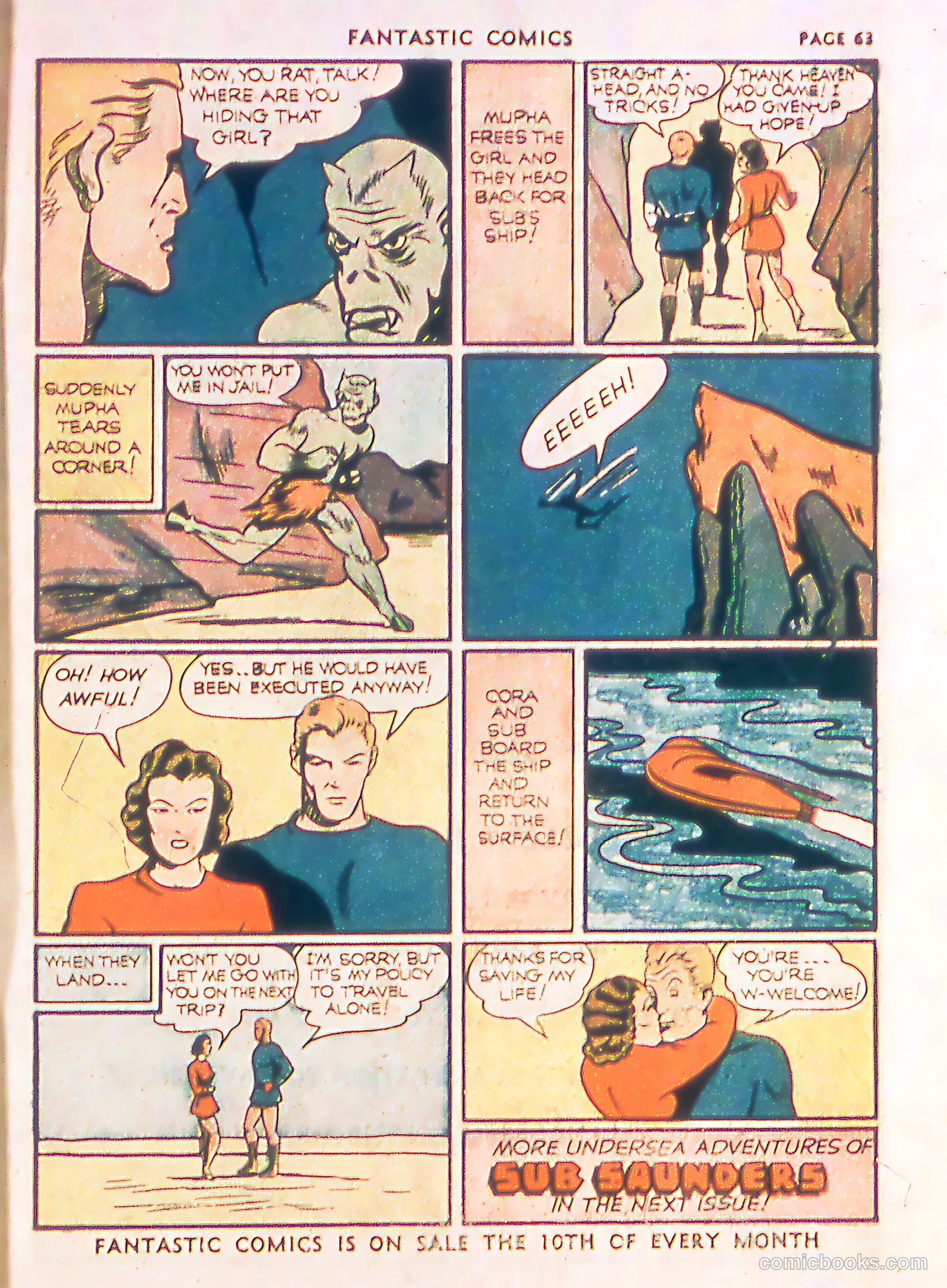 Fantastic Comics #18 (1941) — page 65 of 69