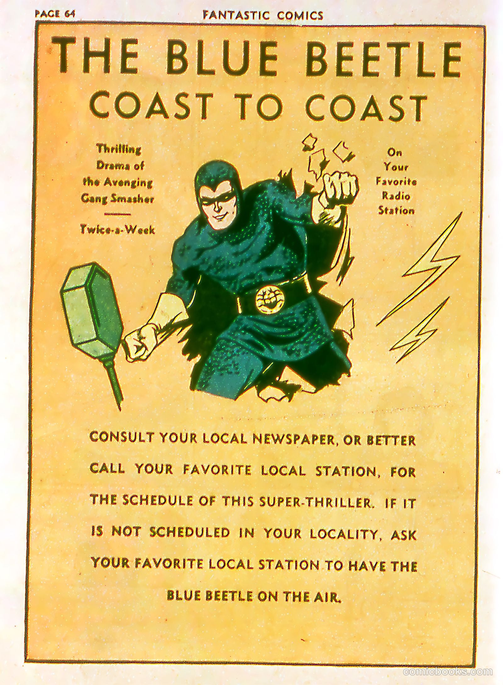 Fantastic Comics #18 (1941) — page 66 of 69
