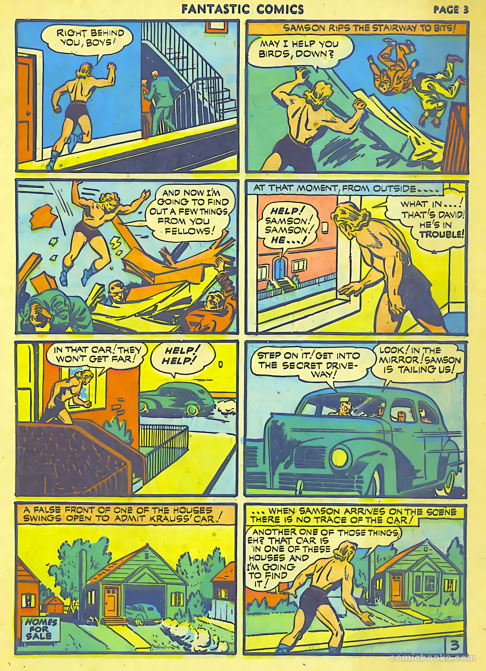 Fantastic Comics #19 (1941) — page 5 of 67