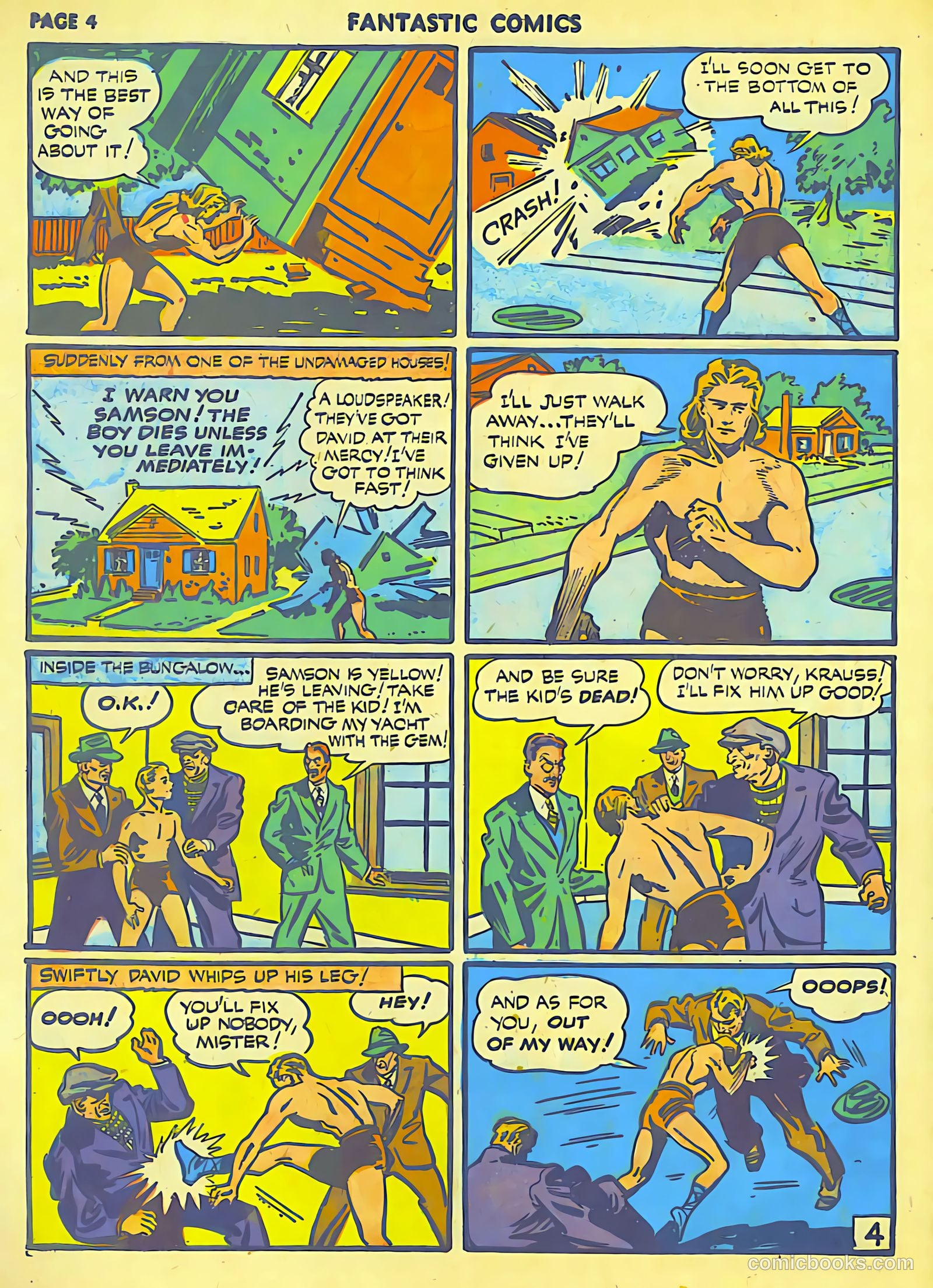 Fantastic Comics #19 (1941) — page 6 of 67