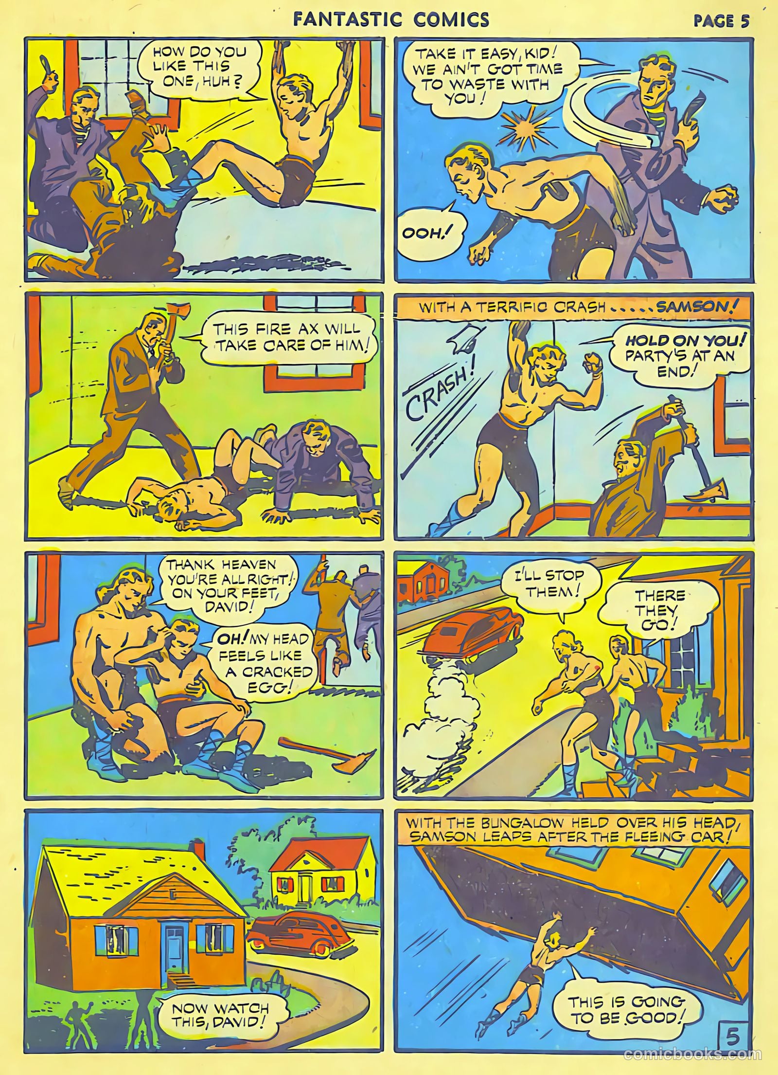 Fantastic Comics #19 (1941) — page 7 of 67