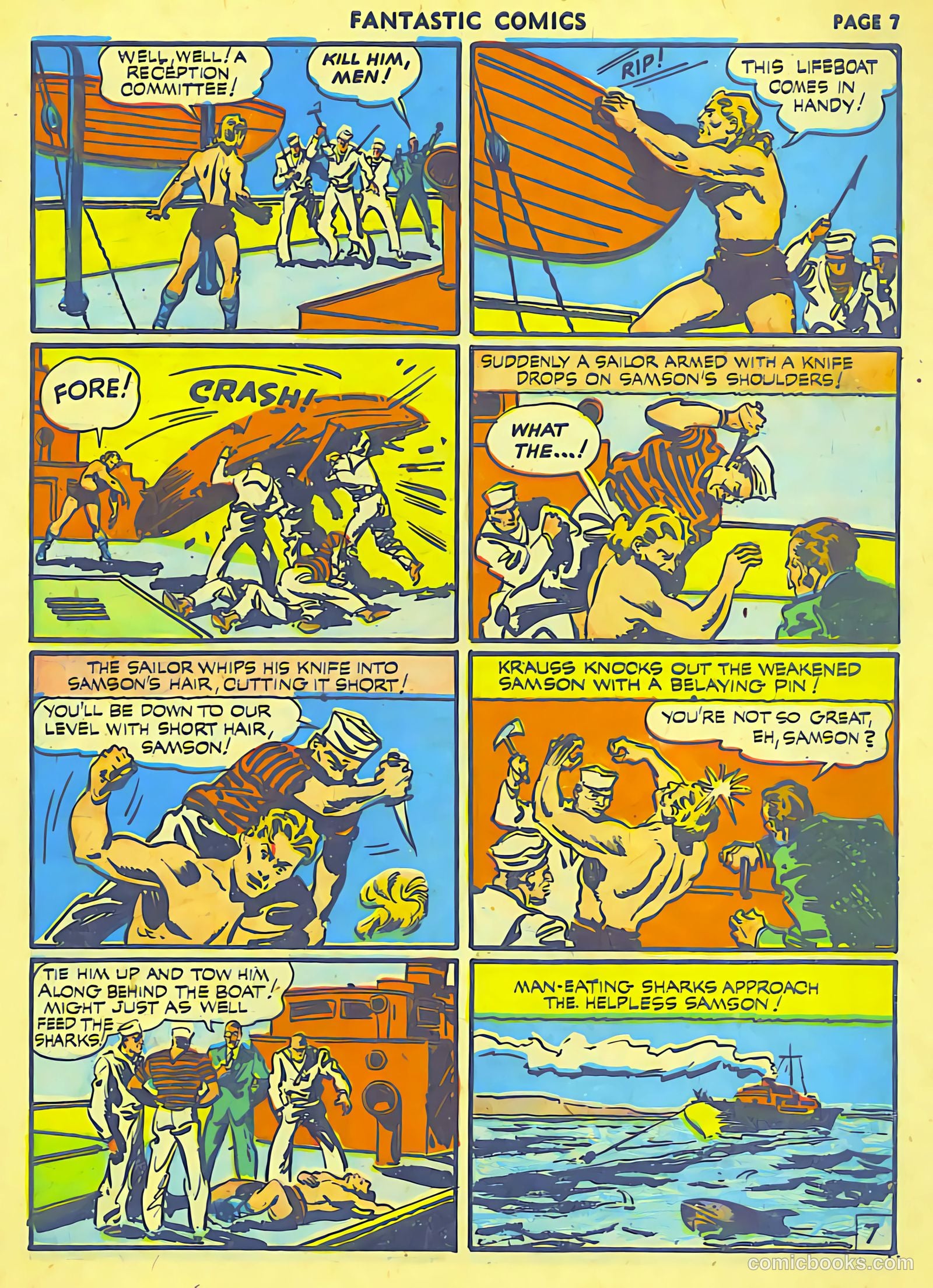 Fantastic Comics #19 (1941) — page 9 of 67