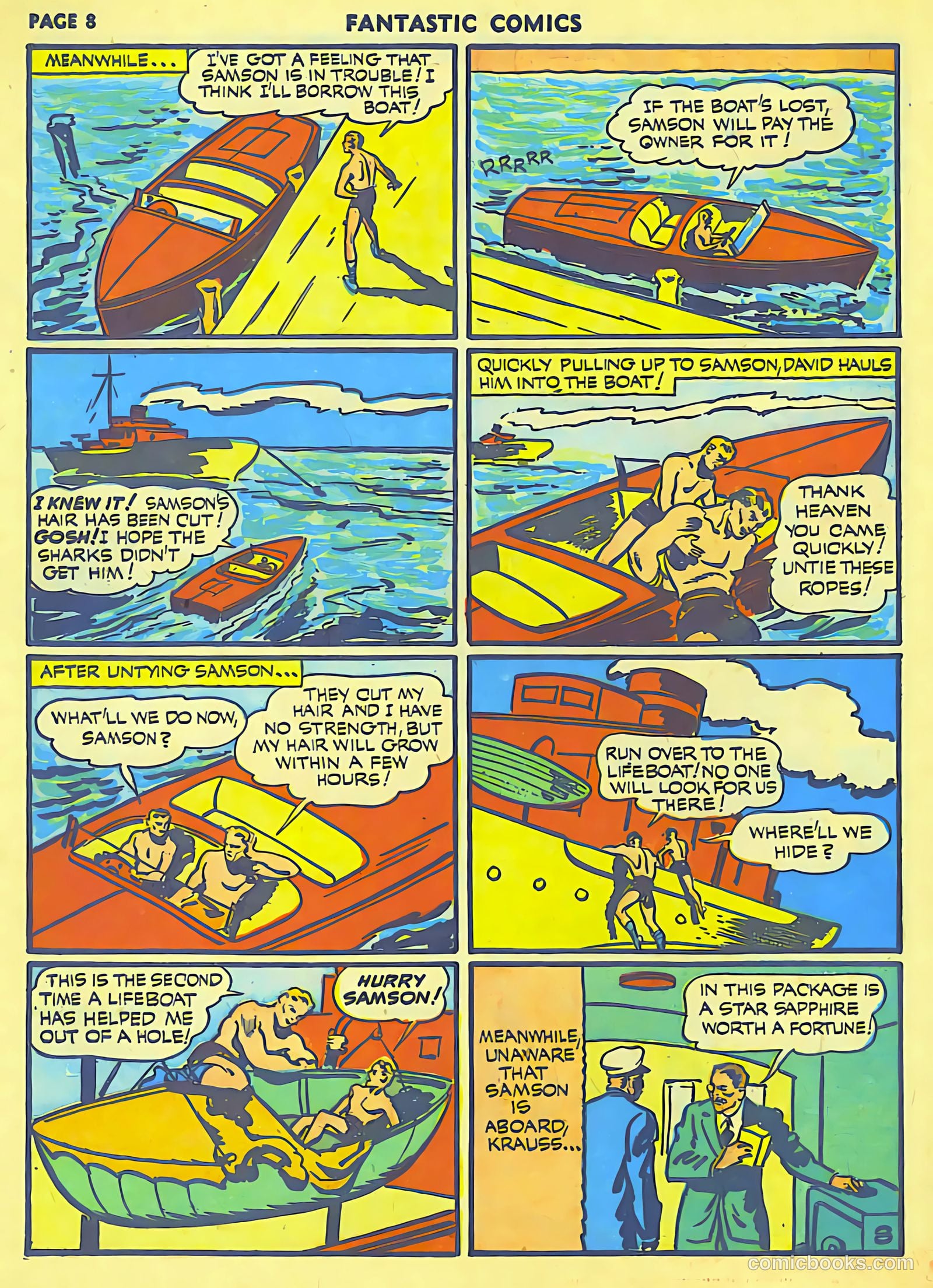 Fantastic Comics #19 (1941) — page 10 of 67