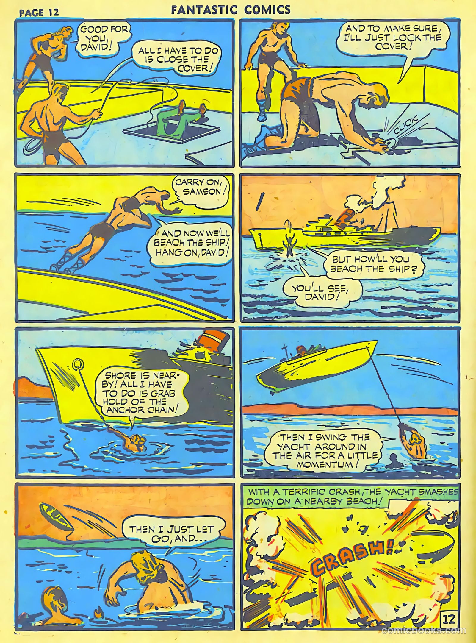 Fantastic Comics #19 (1941) — page 14 of 67