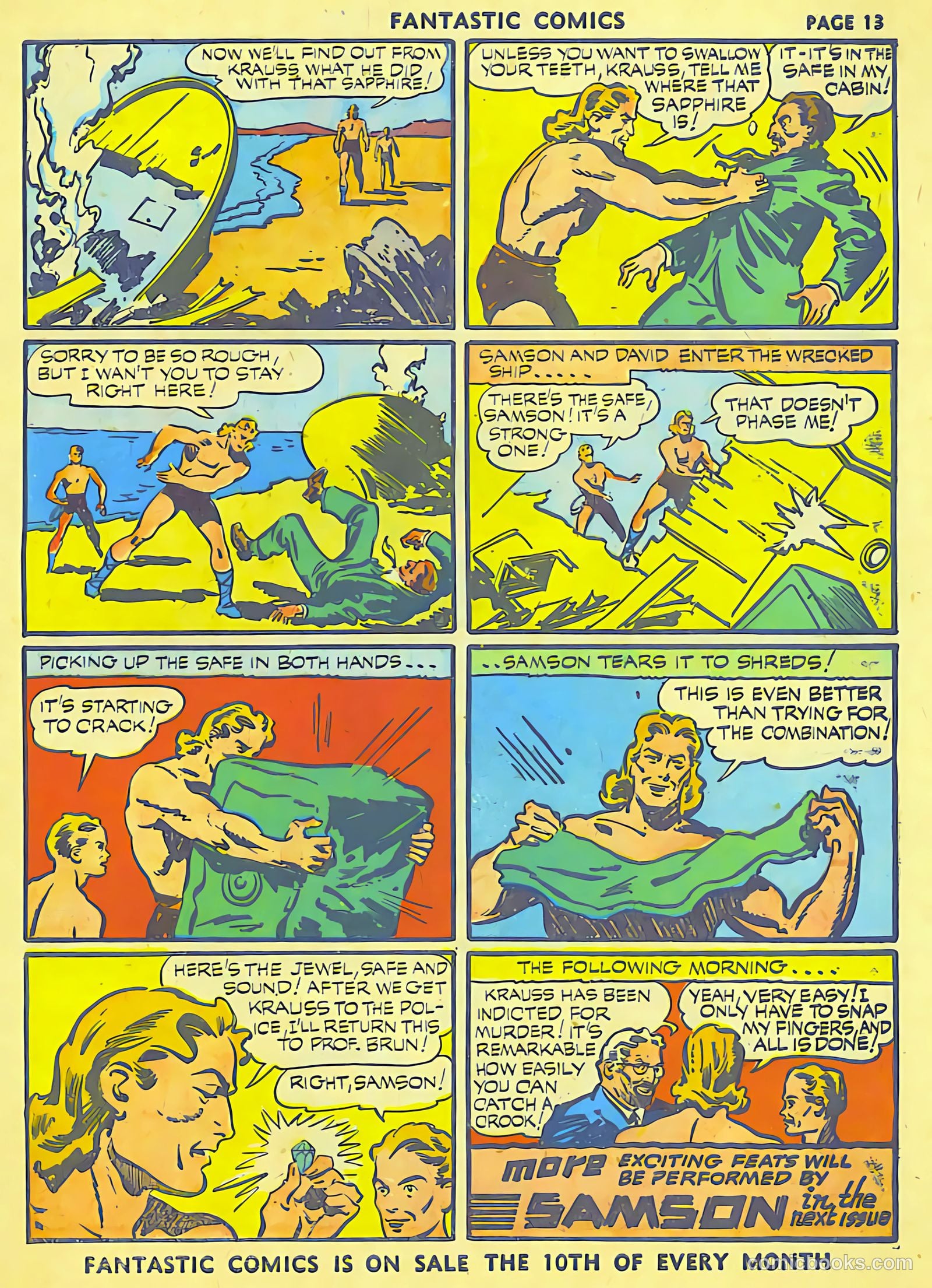 Fantastic Comics #19 (1941) — page 15 of 67