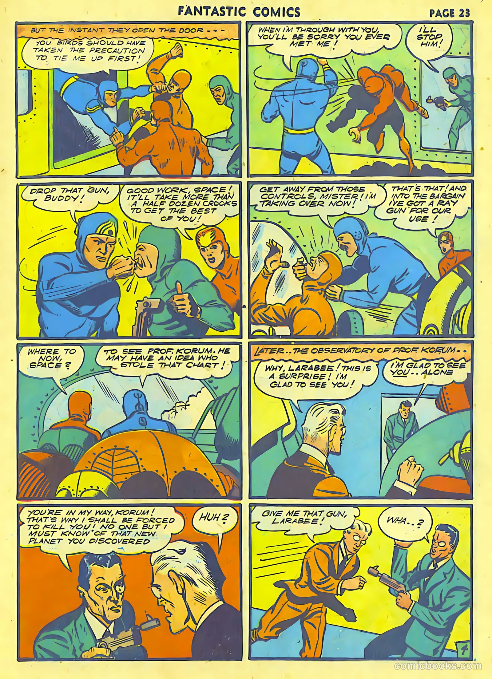 Fantastic Comics #19 (1941) — page 25 of 67