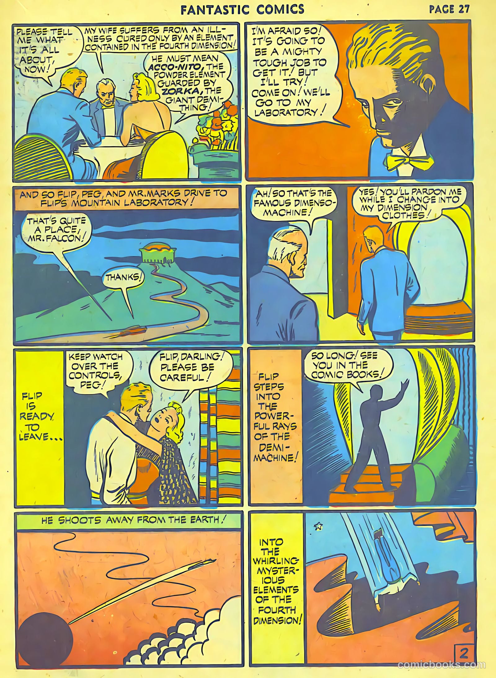 Fantastic Comics #19 (1941) — page 29 of 67