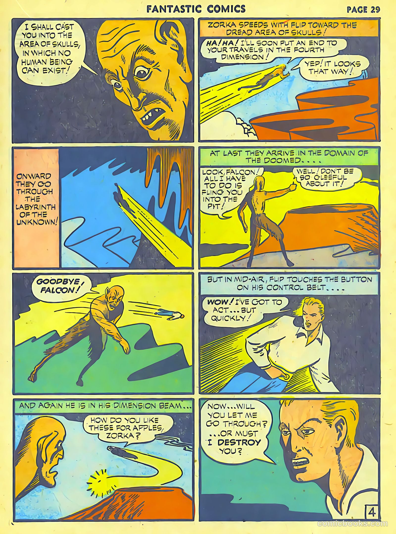 Fantastic Comics #19 (1941) — page 31 of 67