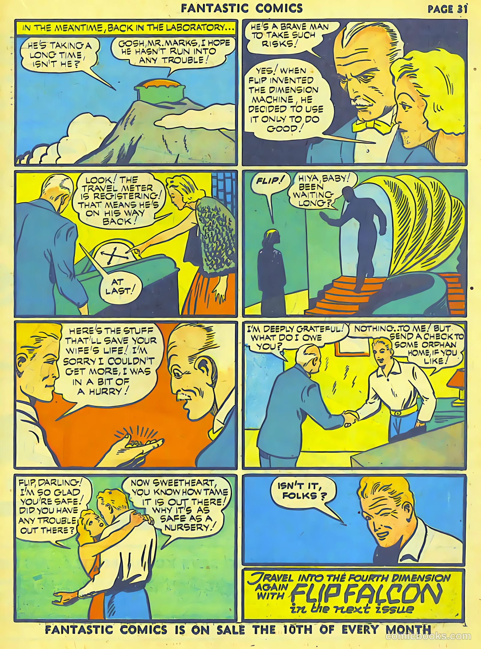 Fantastic Comics #19 (1941) — page 33 of 67