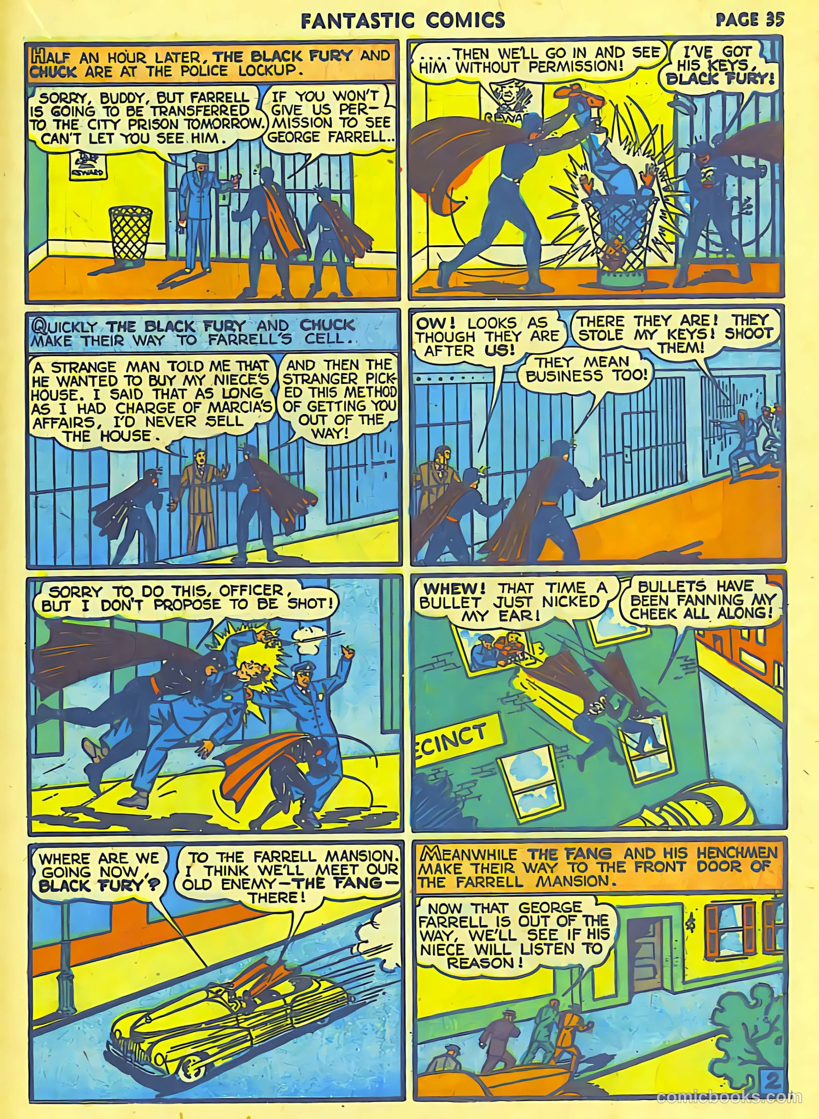 Fantastic Comics #19 (1941) — page 36 of 67