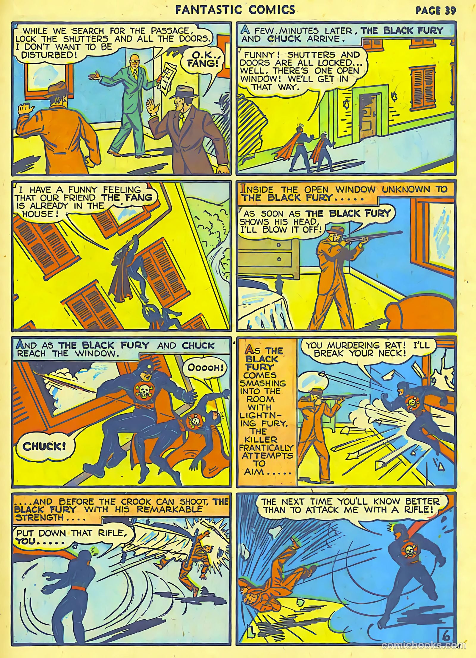 Fantastic Comics #19 (1941) — page 40 of 67