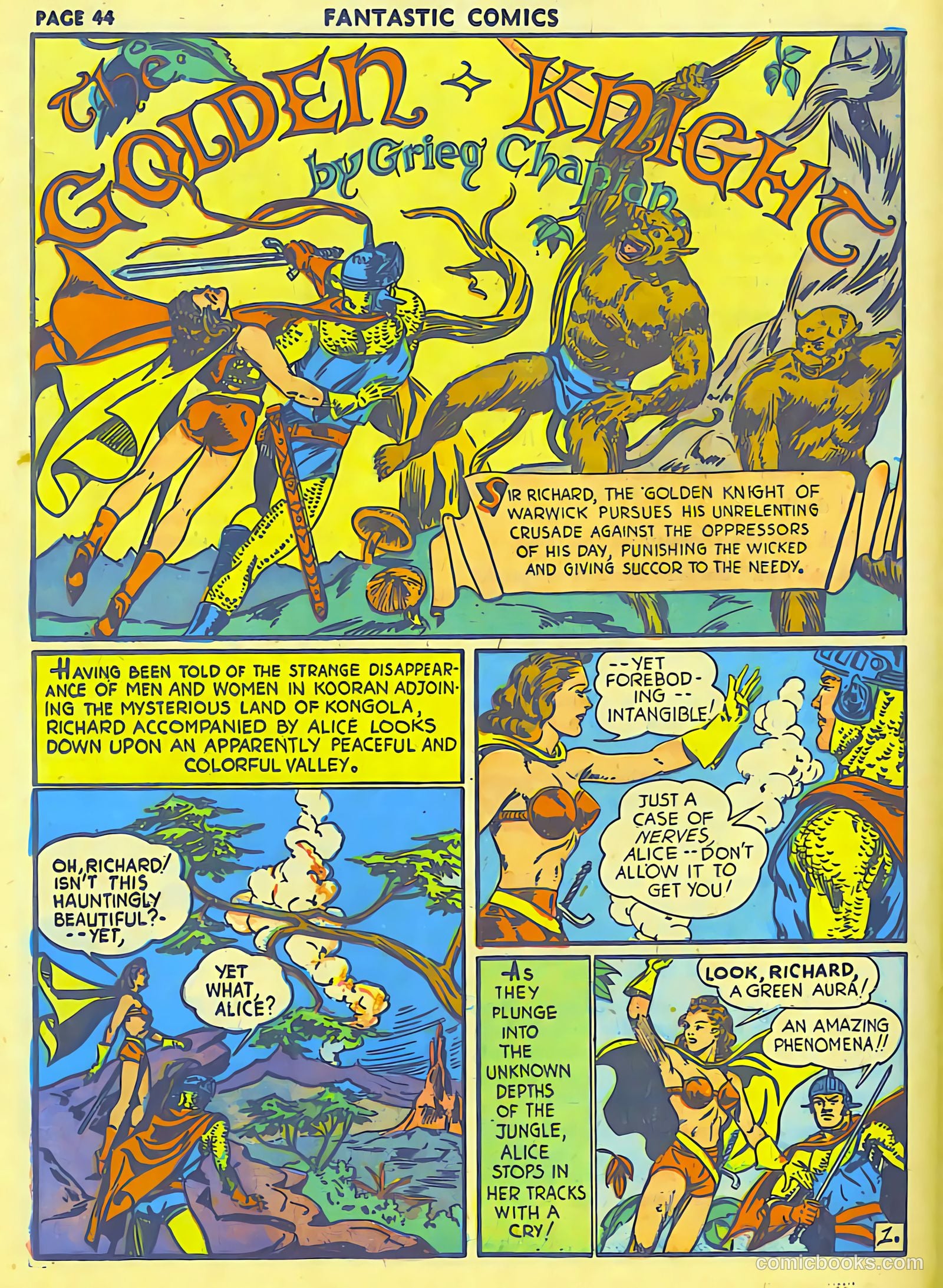 Fantastic Comics #19 (1941) — page 45 of 67
