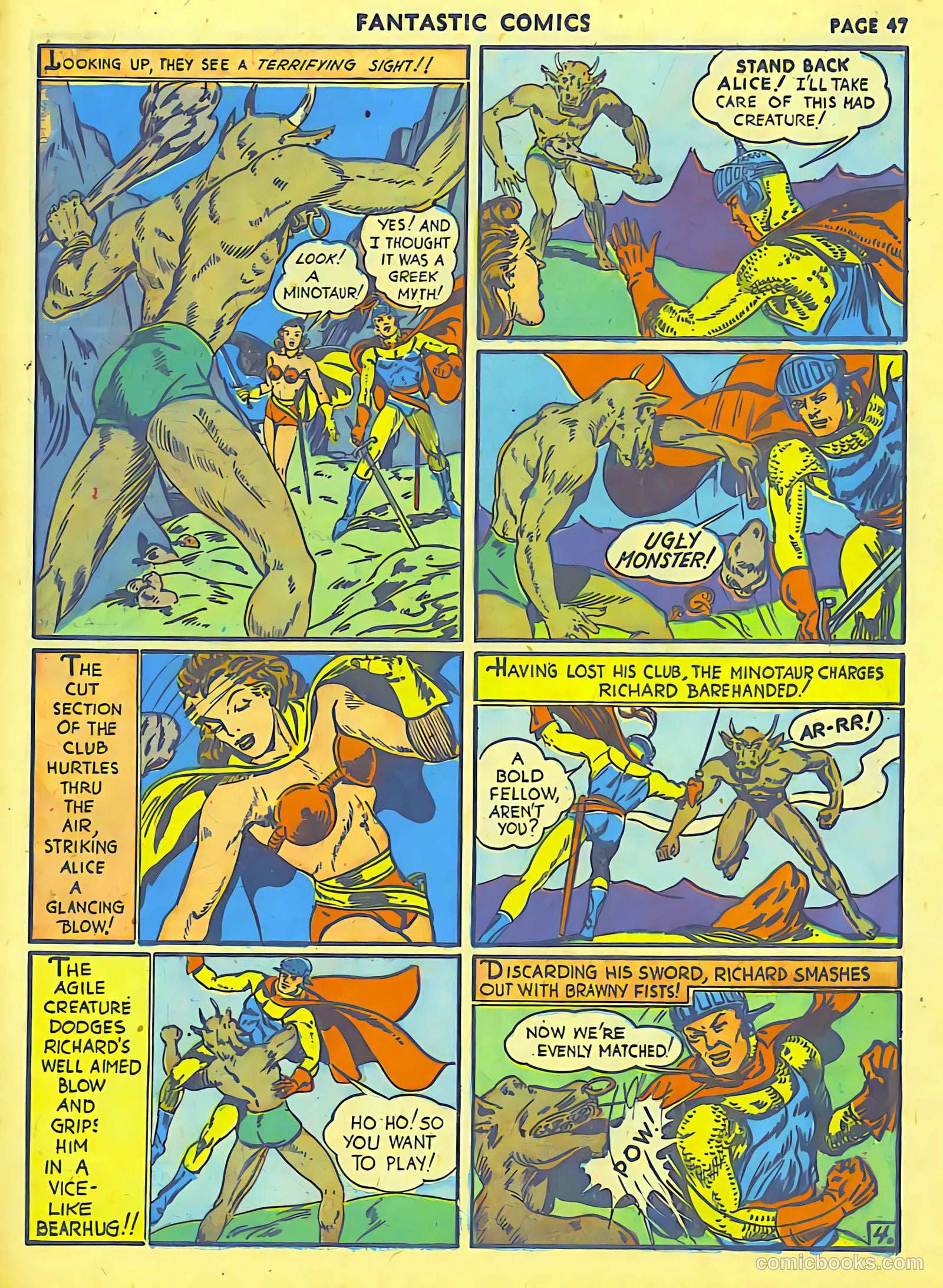 Fantastic Comics #19 (1941) — page 48 of 67
