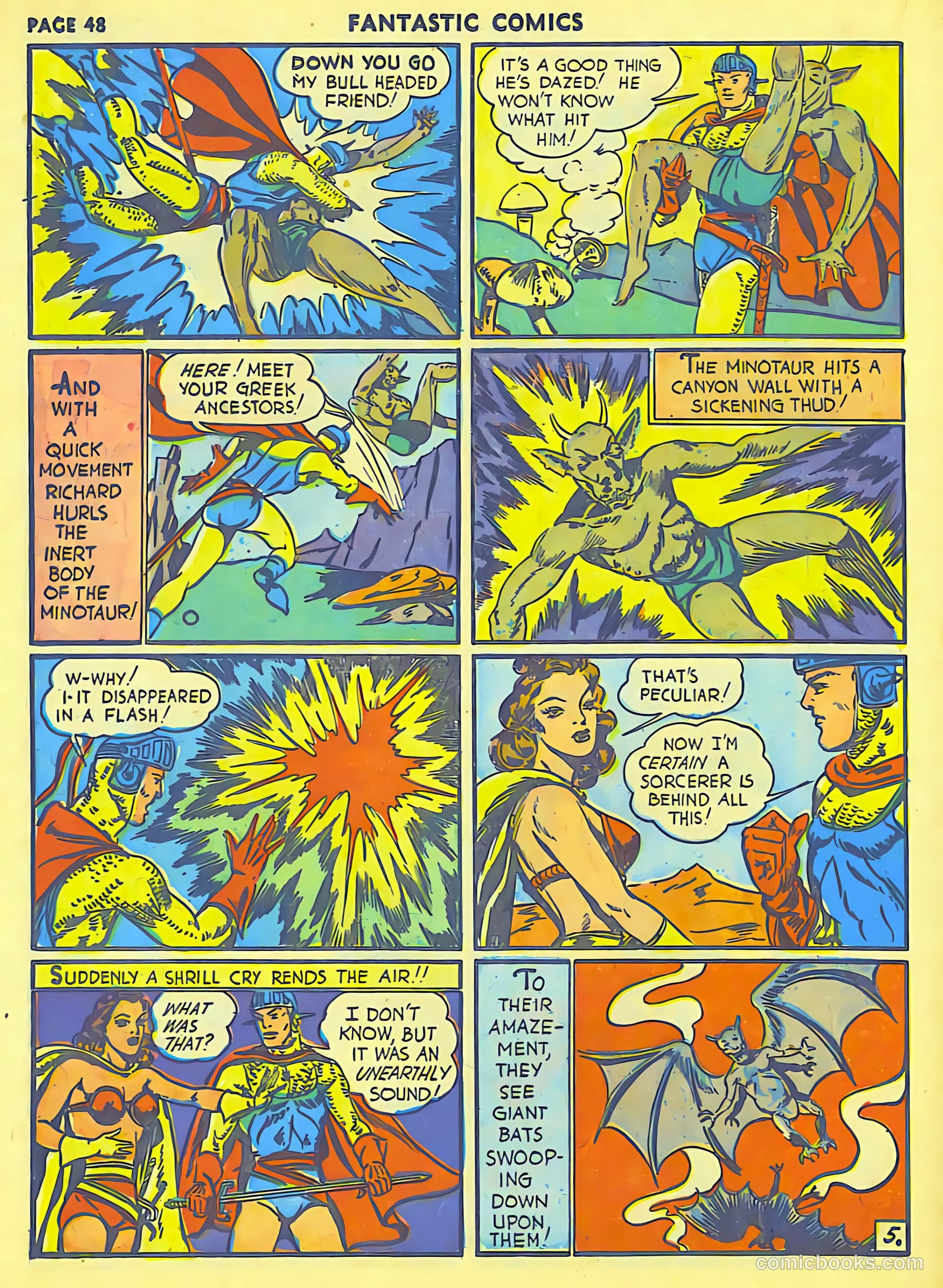 Fantastic Comics #19 (1941) — page 49 of 67