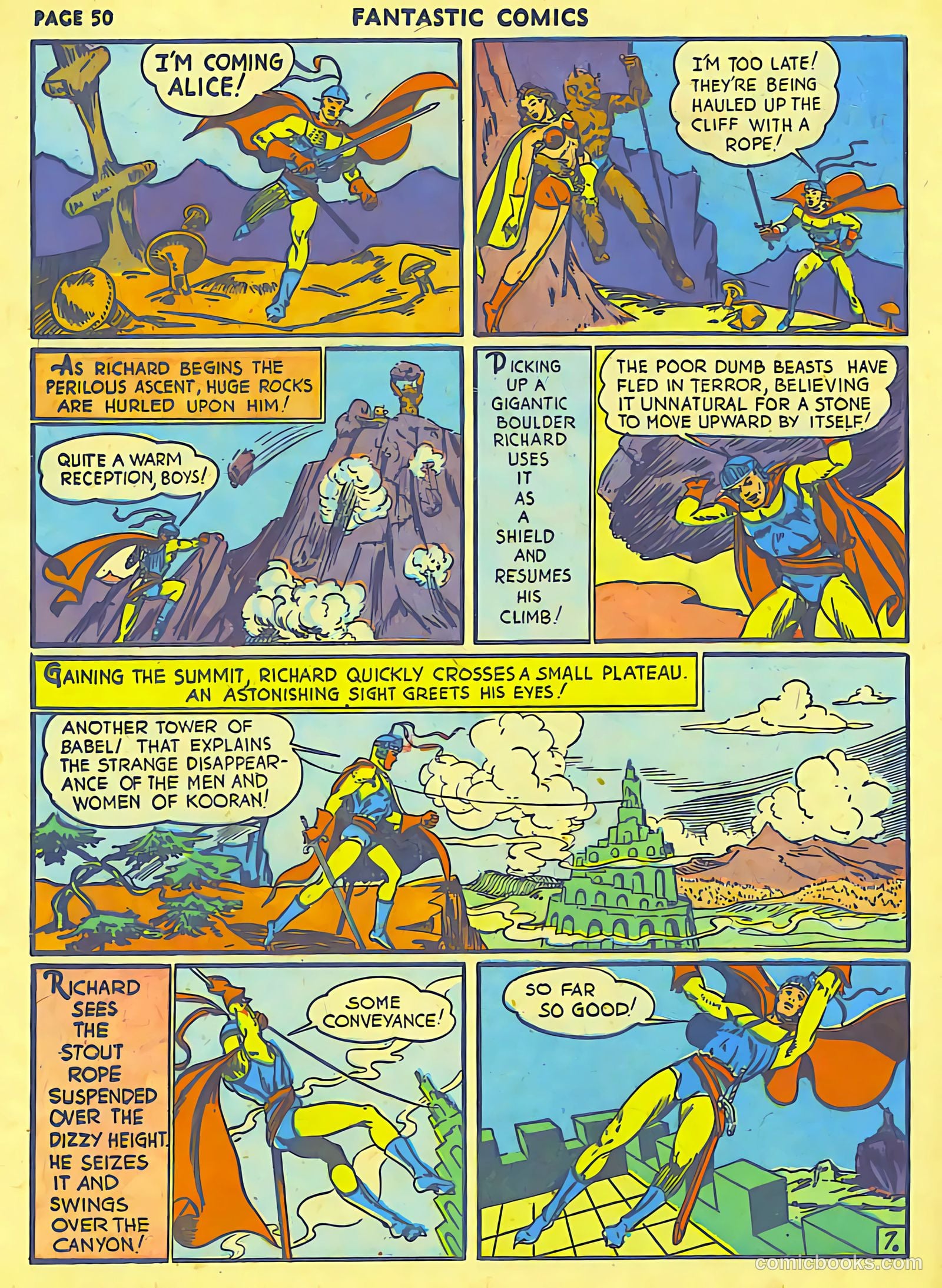 Fantastic Comics #19 (1941) — page 51 of 67