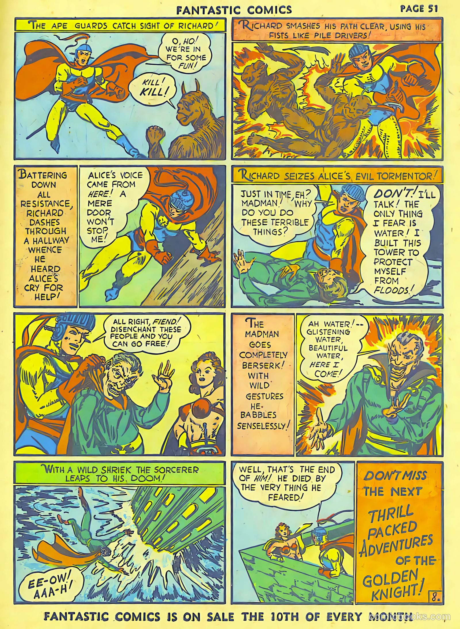 Fantastic Comics #19 (1941) — page 52 of 67