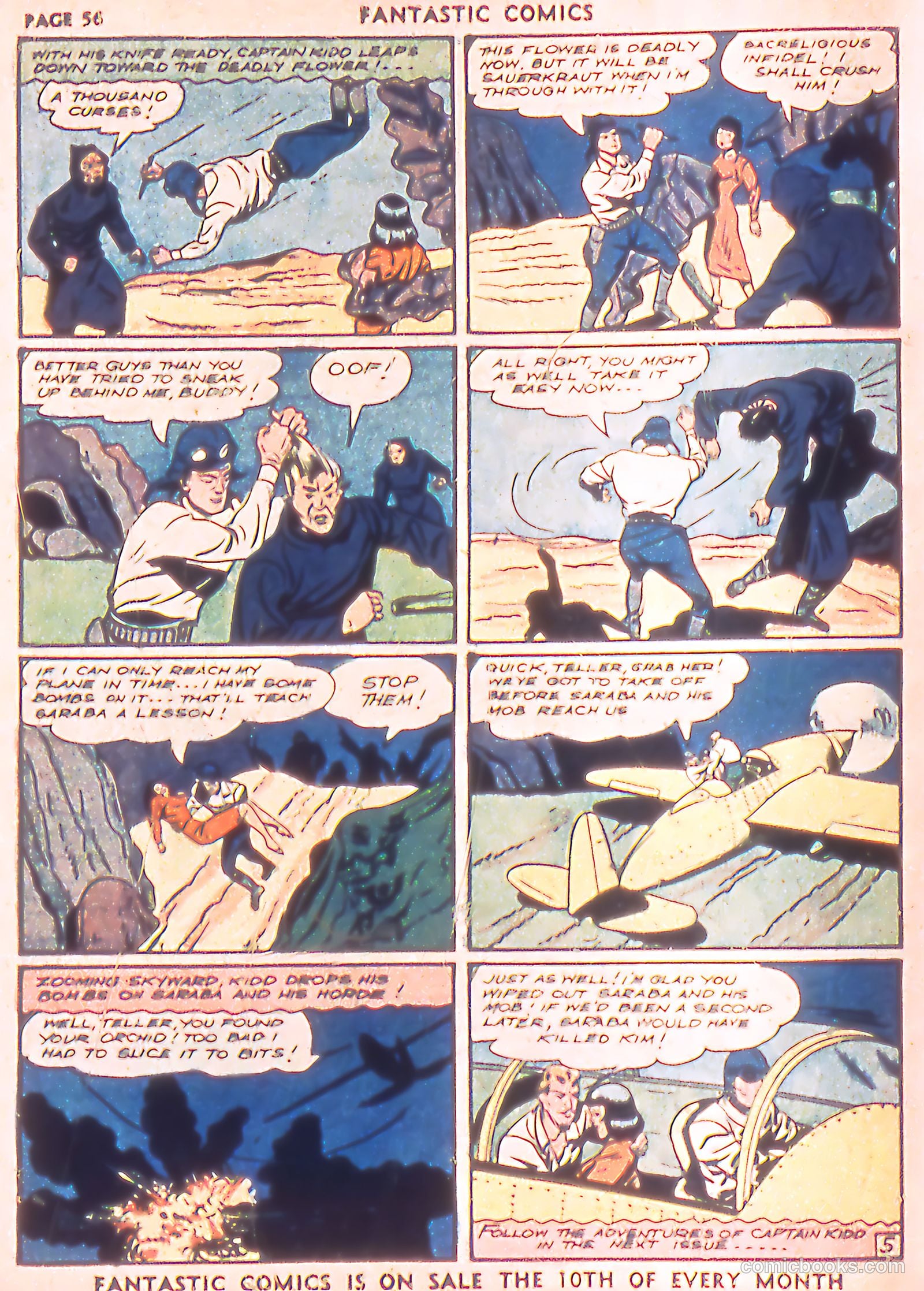 Fantastic Comics #19 (1941) — page 57 of 67