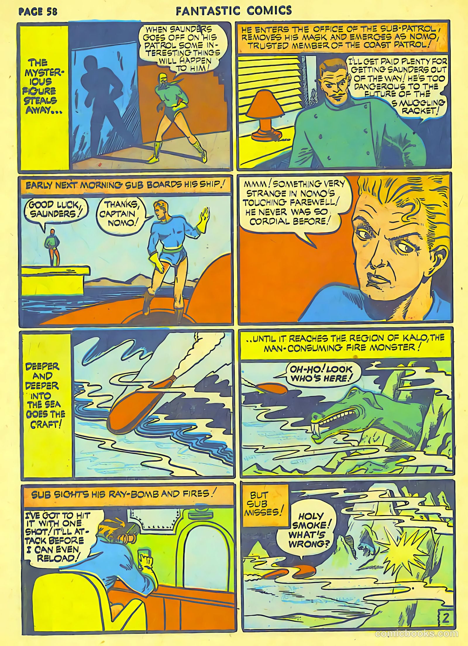 Fantastic Comics #19 (1941) — page 59 of 67