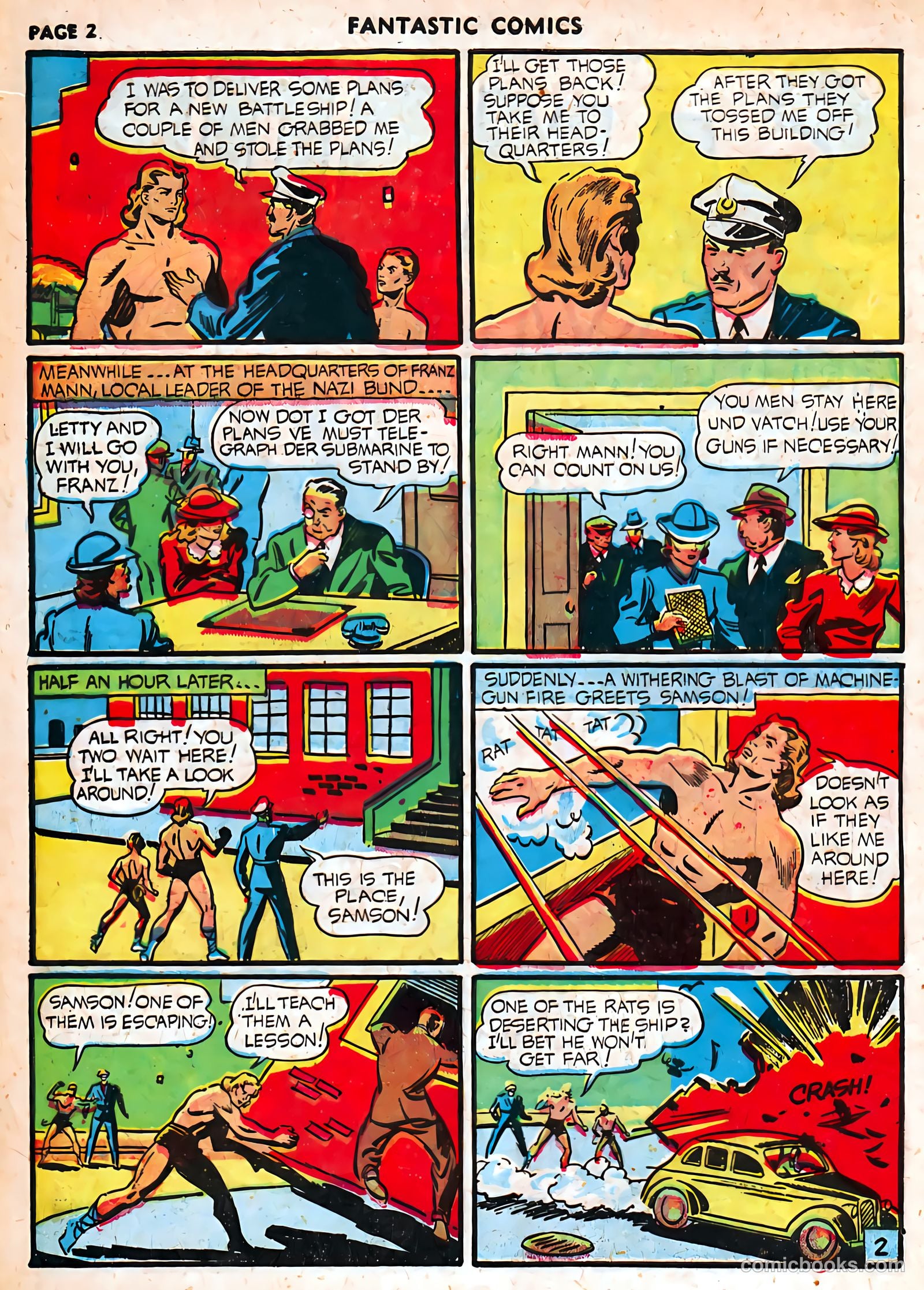 Fantastic Comics #20 (1941) — page 4 of 68