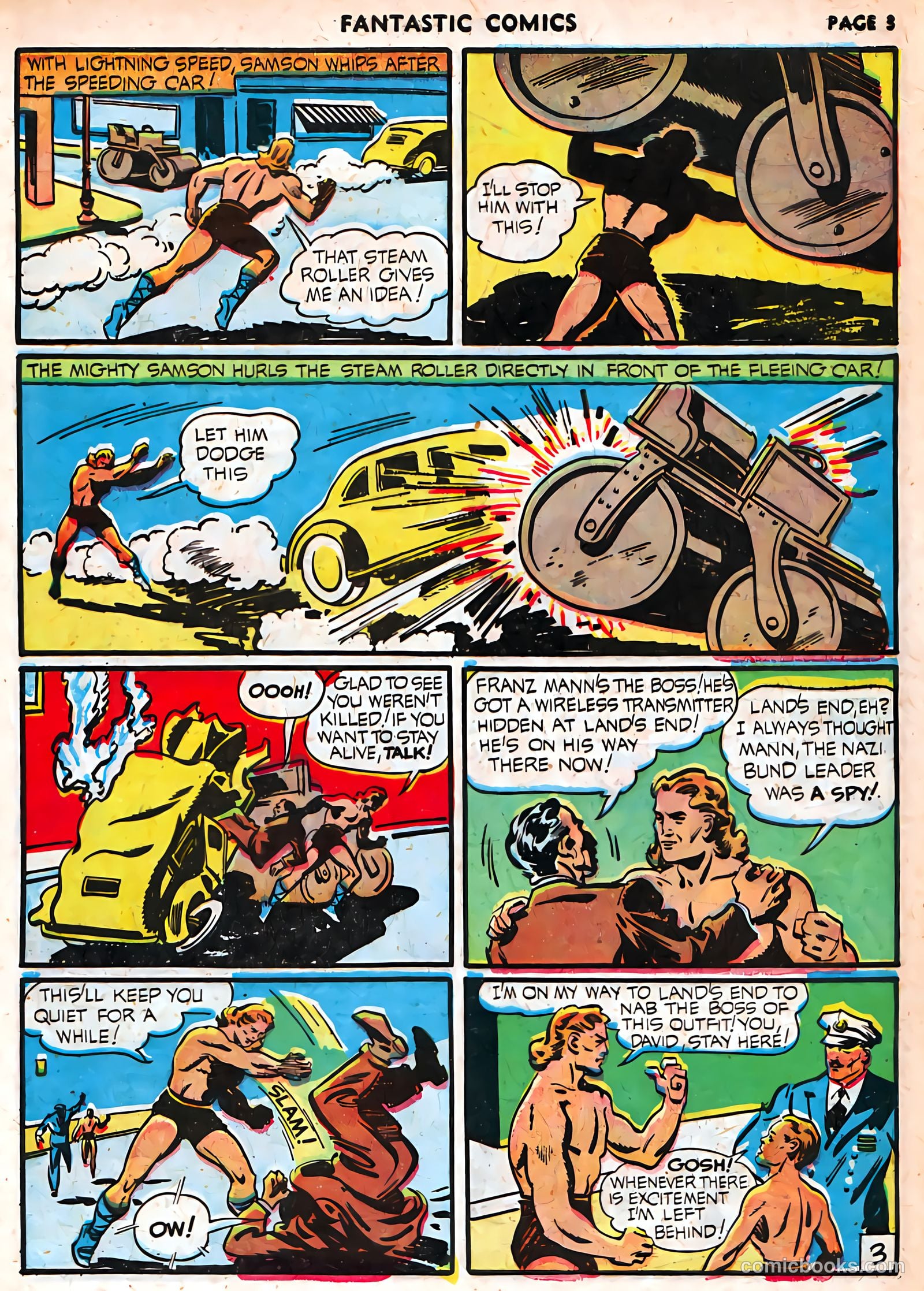 Fantastic Comics #20 (1941) — page 5 of 68