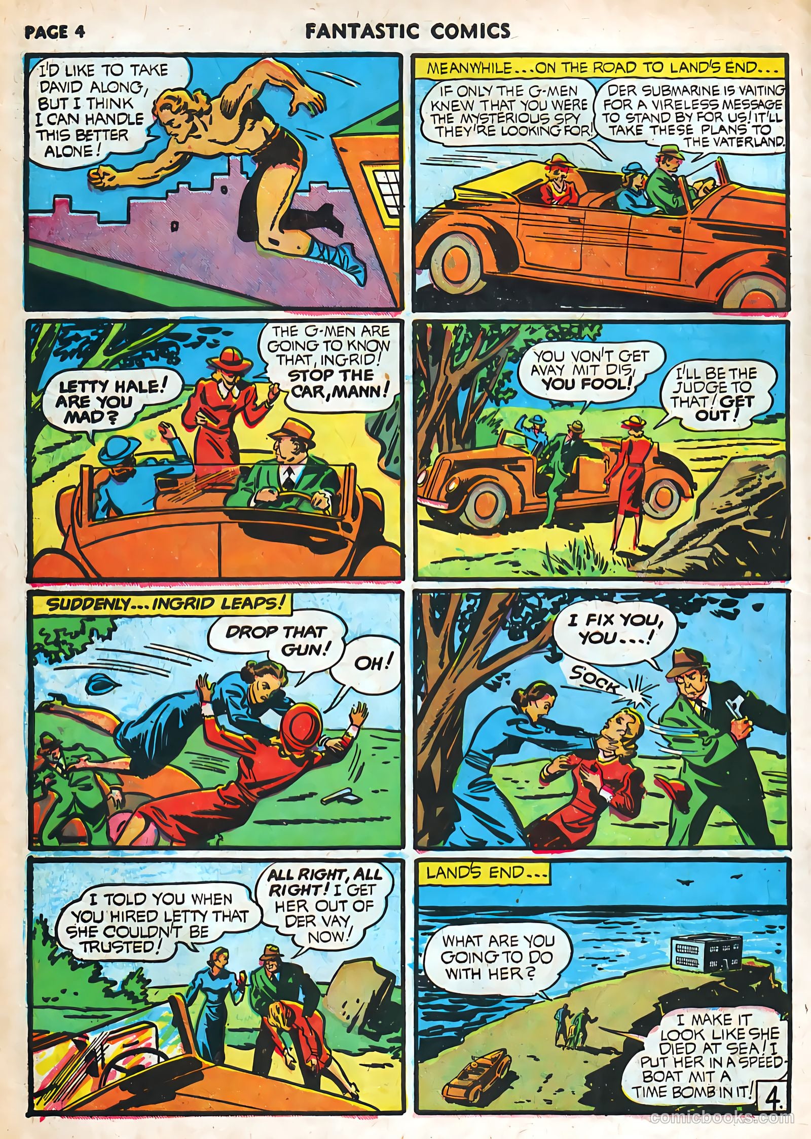 Fantastic Comics #20 (1941) — page 6 of 68